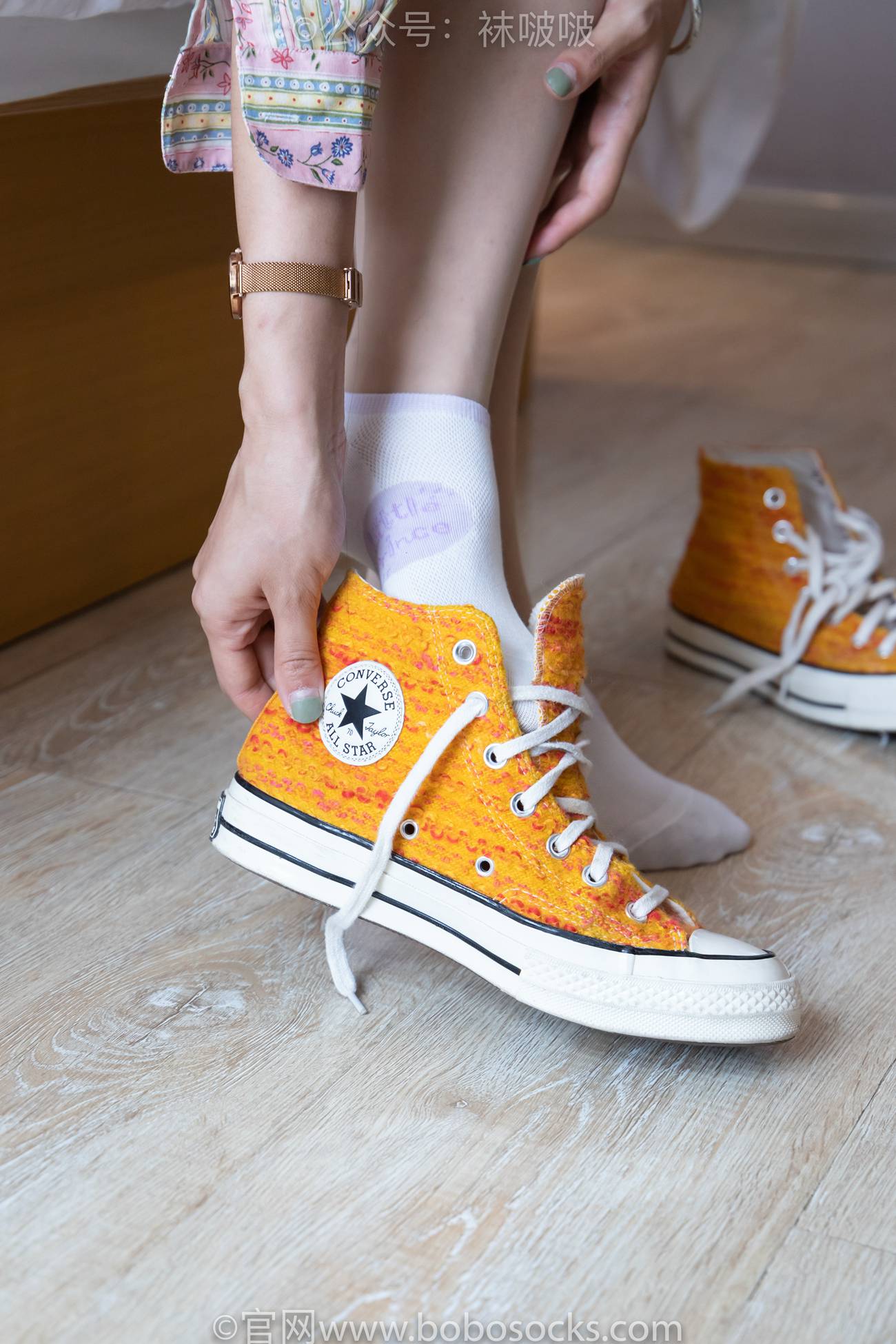 图片[37]-[BoBoSocks袜啵啵]NO.008 涵涵-帆布鞋、白色短棉袜、肉丝[139P] – 速更版-美库