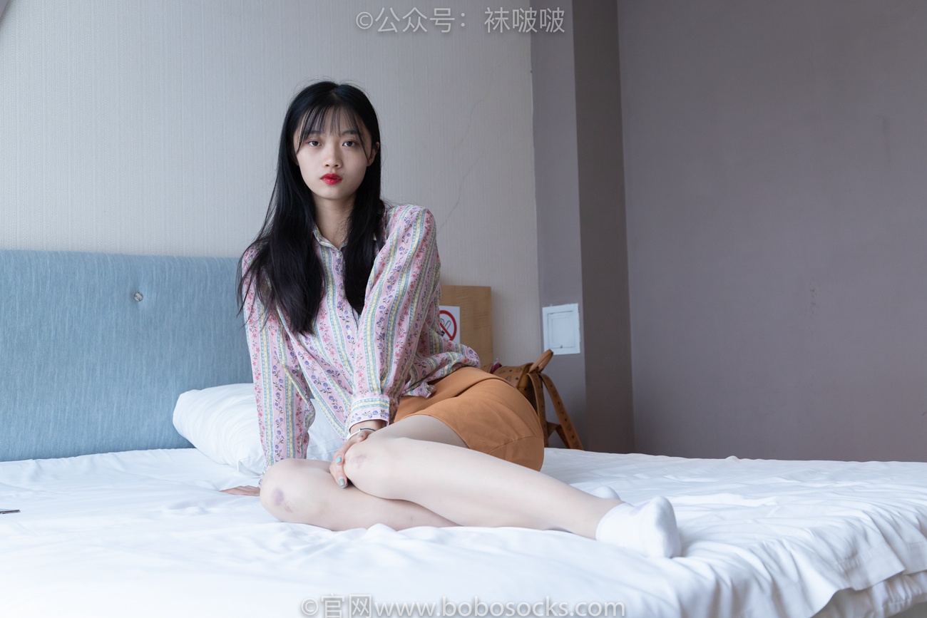 图片[42]-[BoBoSocks袜啵啵]NO.008 涵涵-帆布鞋、白色短棉袜、肉丝[139P] – 速更版-美库