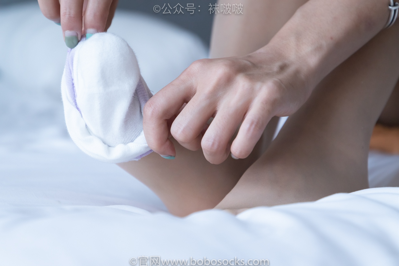 图片[71]-[BoBoSocks袜啵啵]NO.008 涵涵-帆布鞋、白色短棉袜、肉丝[139P] – 速更版-美库