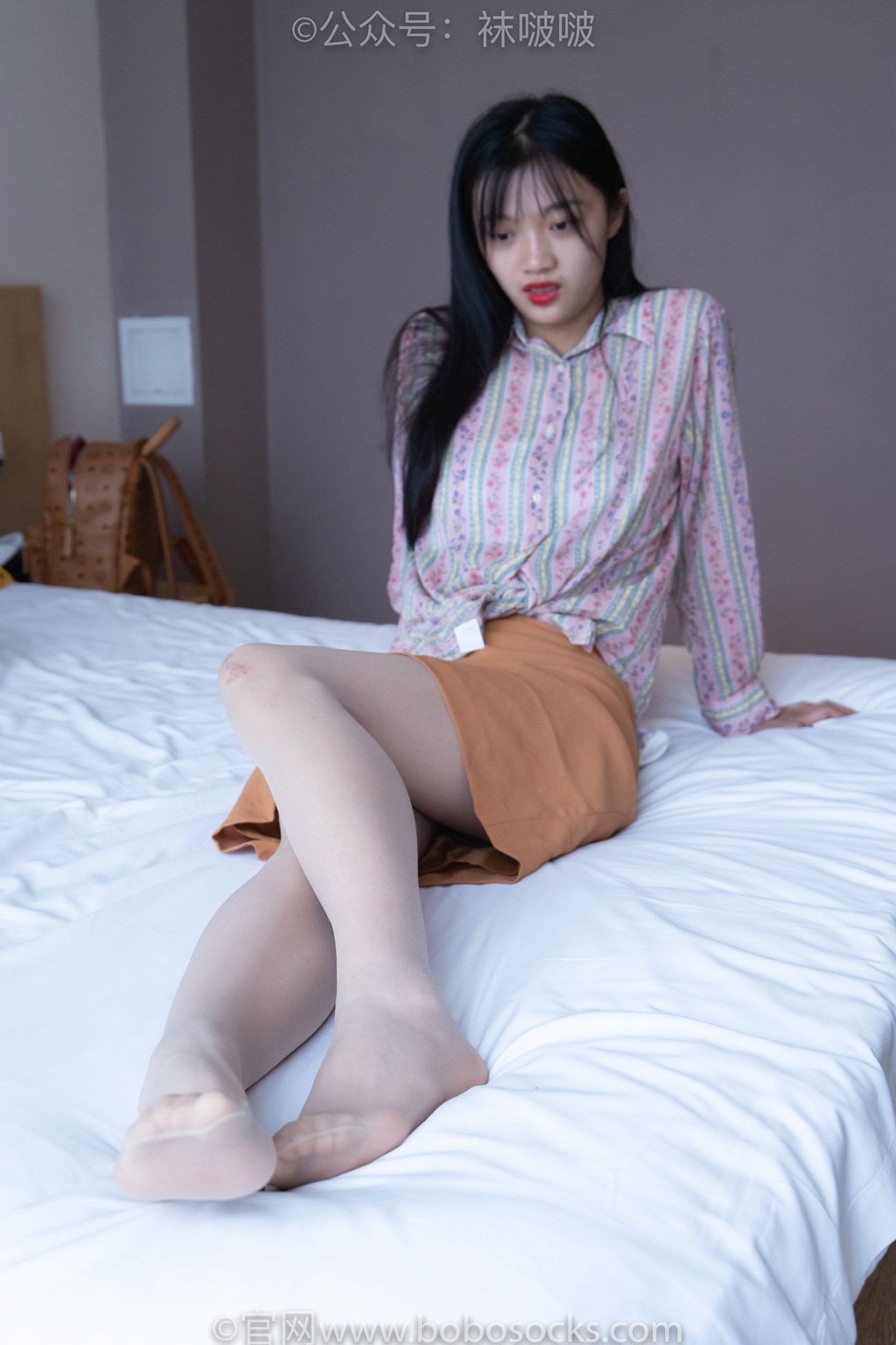 图片[76]-[BoBoSocks袜啵啵]NO.008 涵涵-帆布鞋、白色短棉袜、肉丝[139P] – 速更版-美库