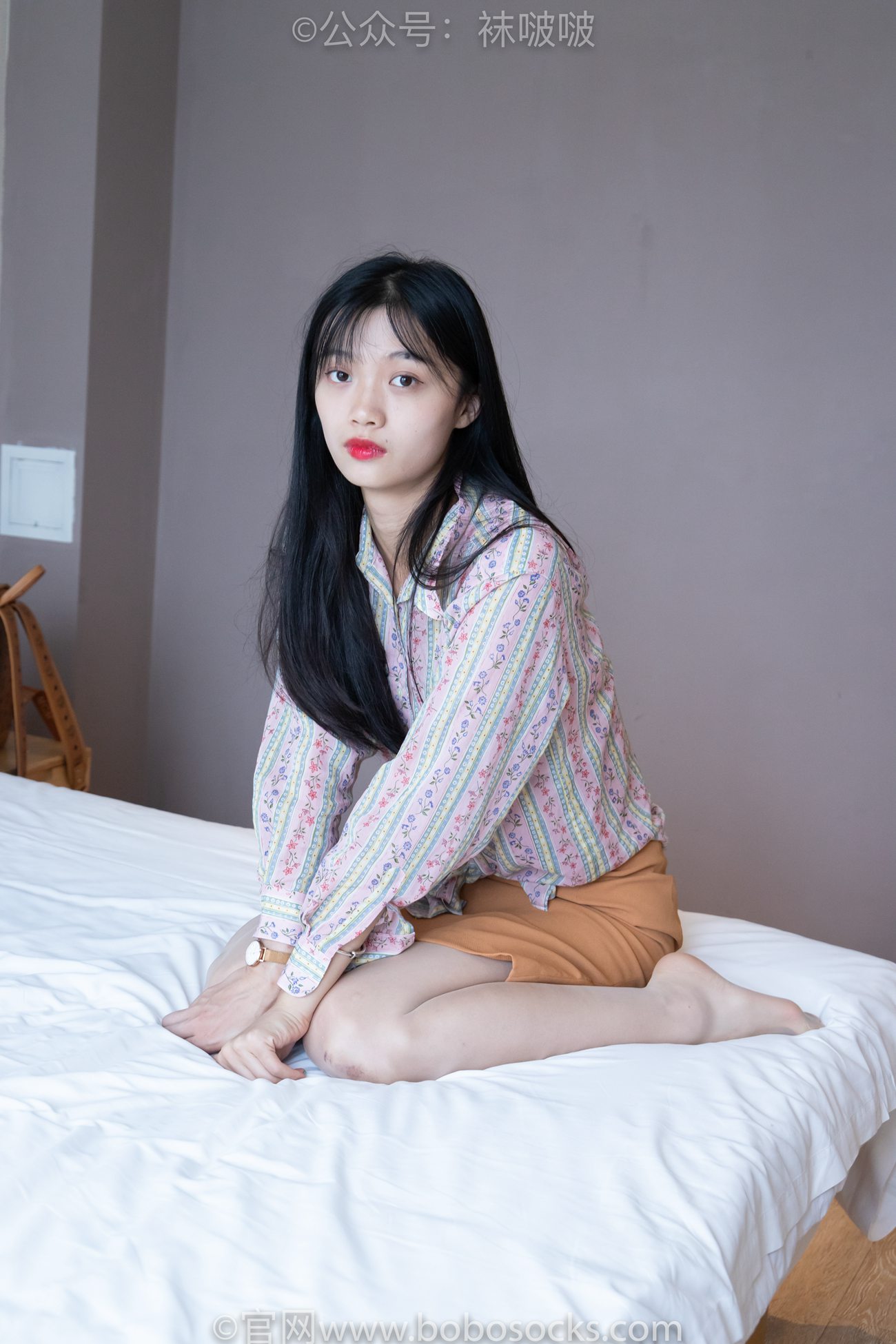 图片[108]-[BoBoSocks袜啵啵]NO.008 涵涵-帆布鞋、白色短棉袜、肉丝[139P] – 速更版-美库