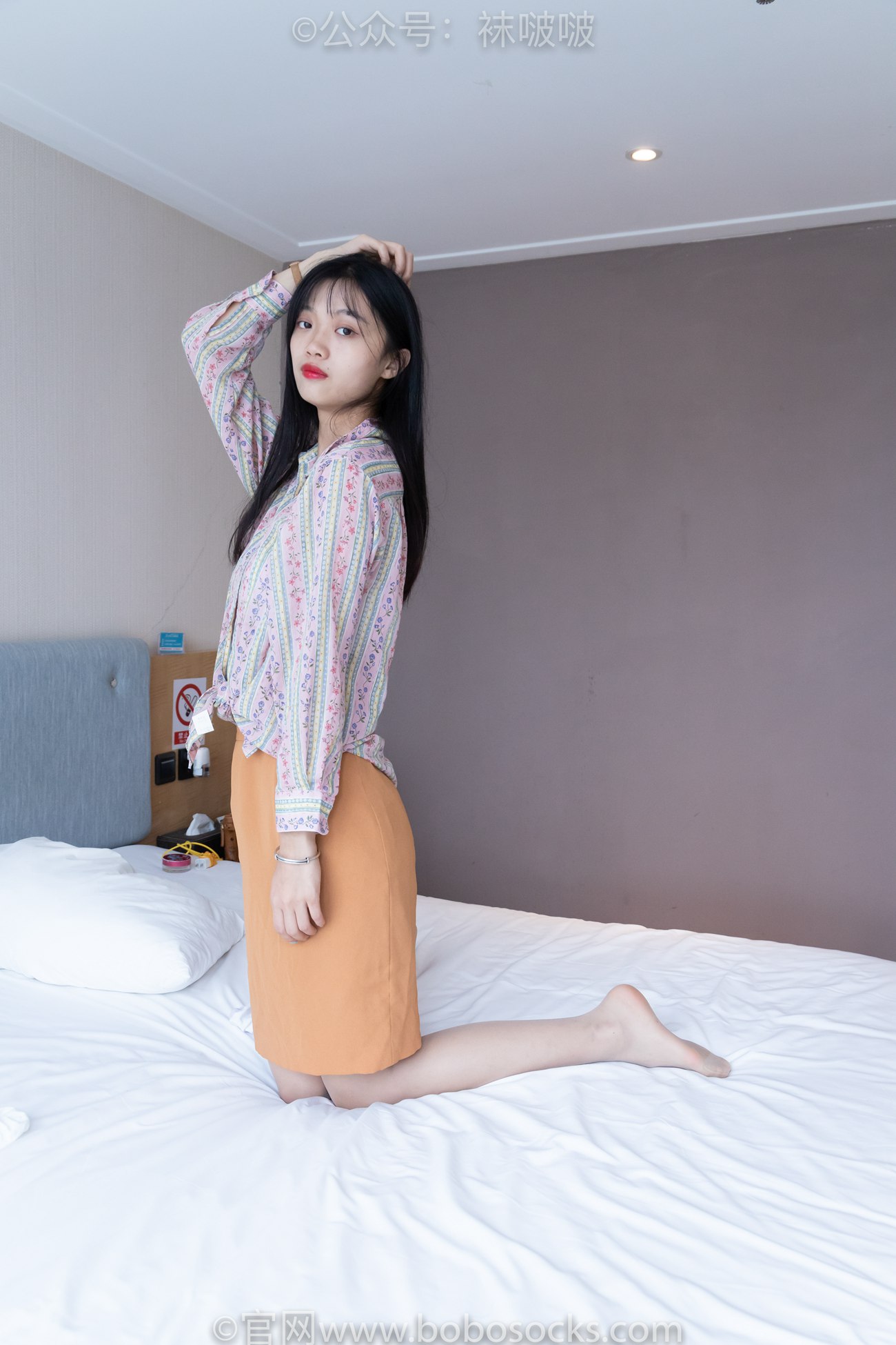 图片[129]-[BoBoSocks袜啵啵]NO.008 涵涵-帆布鞋、白色短棉袜、肉丝[139P] – 速更版-美库