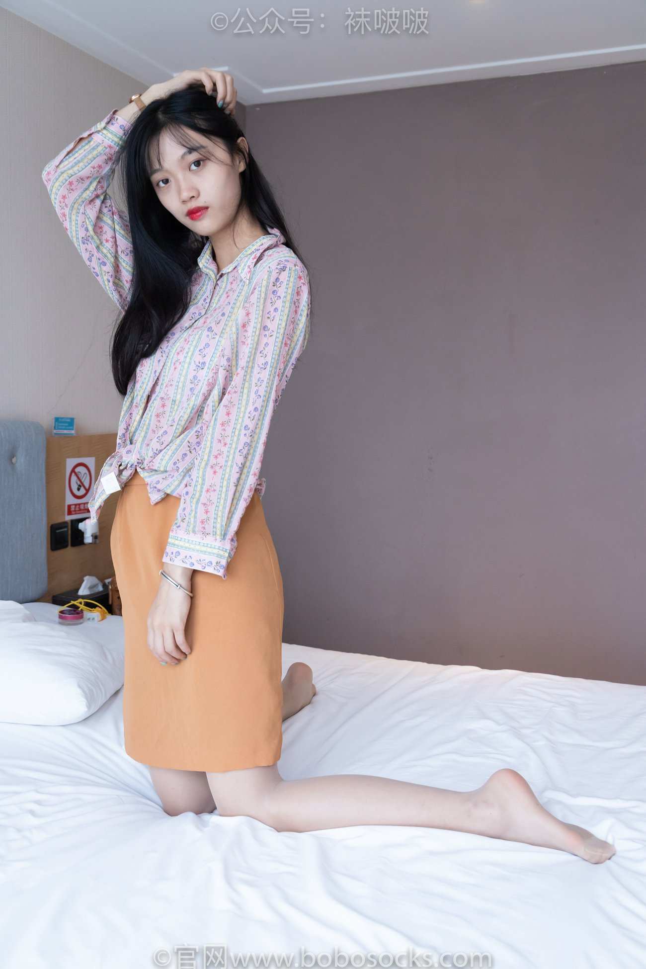 图片[130]-[BoBoSocks袜啵啵]NO.008 涵涵-帆布鞋、白色短棉袜、肉丝[139P] – 速更版-美库