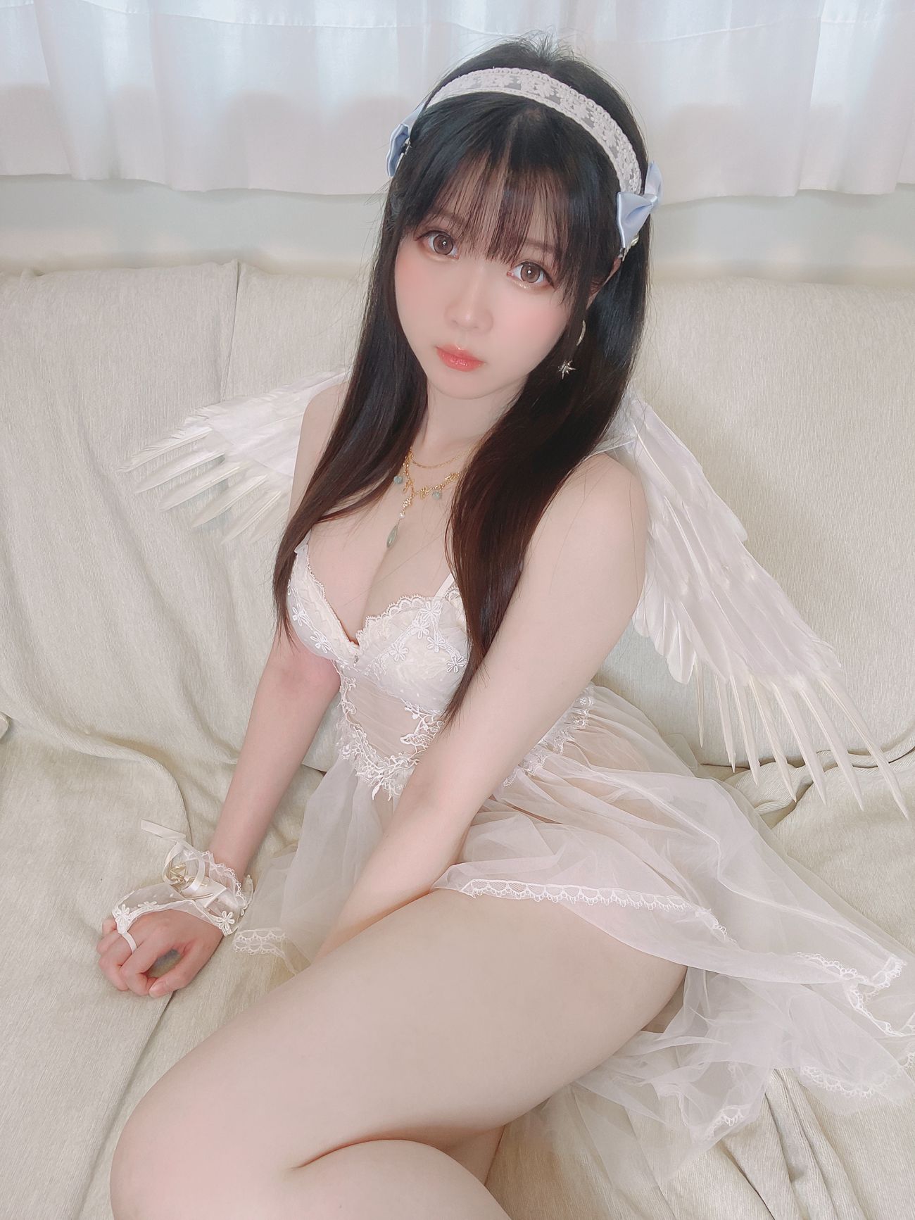 图片[21]-霜月shimo – 天使[22P] – 速更版-美库