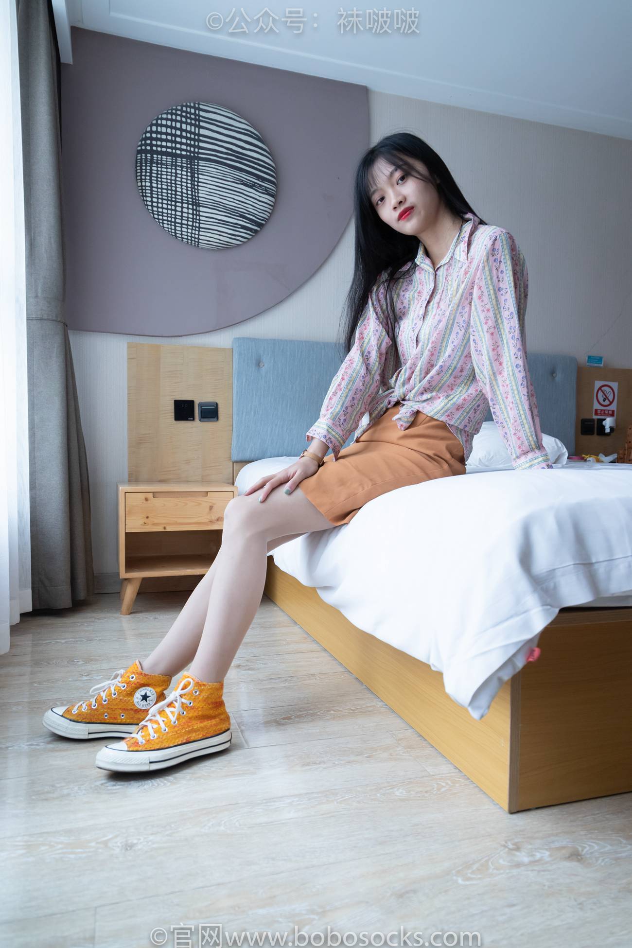 图片[138]-[BoBoSocks袜啵啵]NO.008 涵涵-帆布鞋、白色短棉袜、肉丝[139P] – 速更版-美库