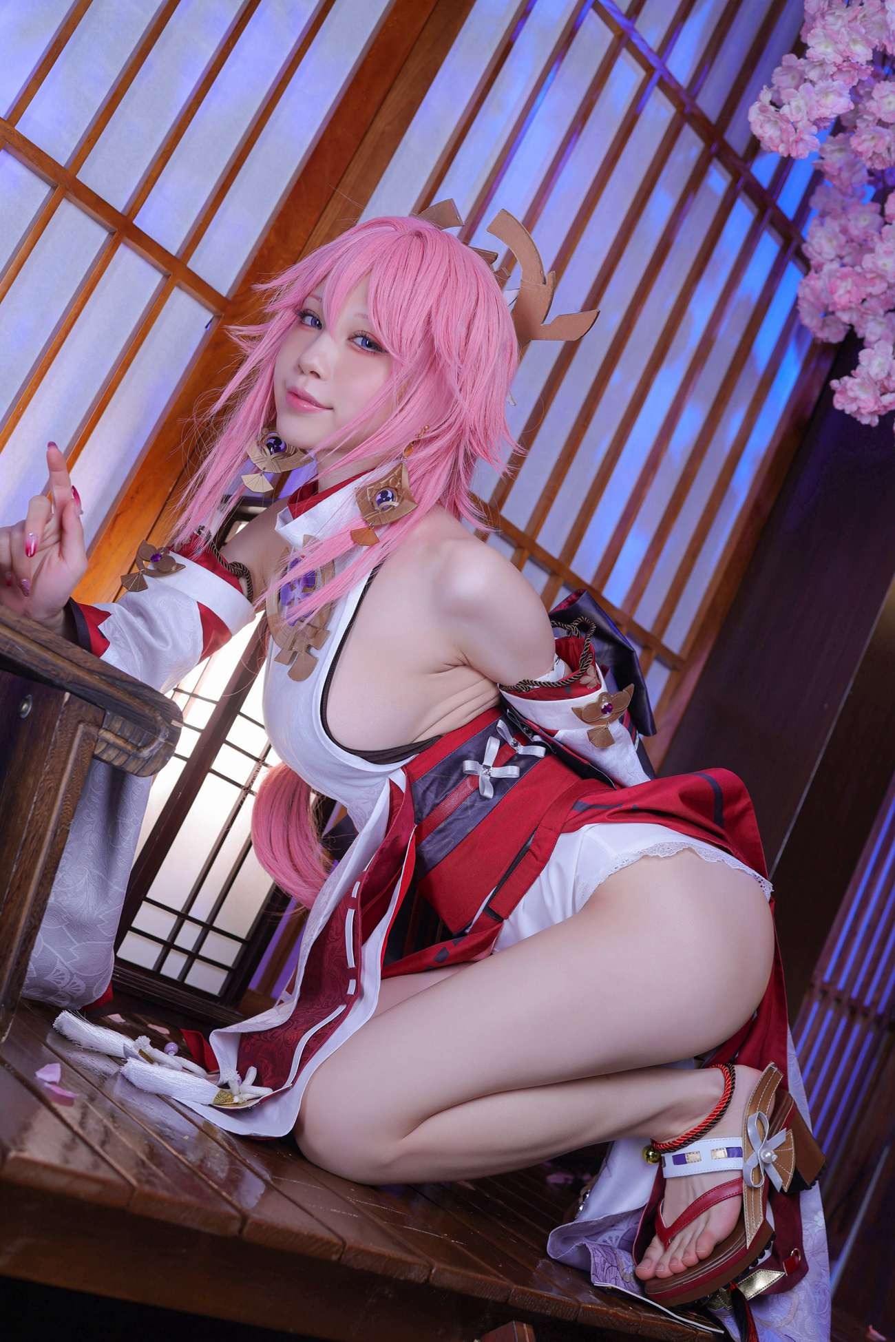 图片[20]-水淼Aqua – 八重神子 [22P] – 速更版-美库