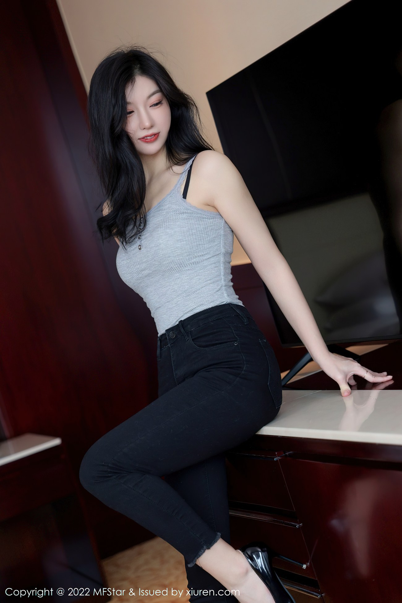 图片[68]-[MFStar模范学院]2022.03.09 Vol.557 人间荒糖[69+1P] – 速更版-美库