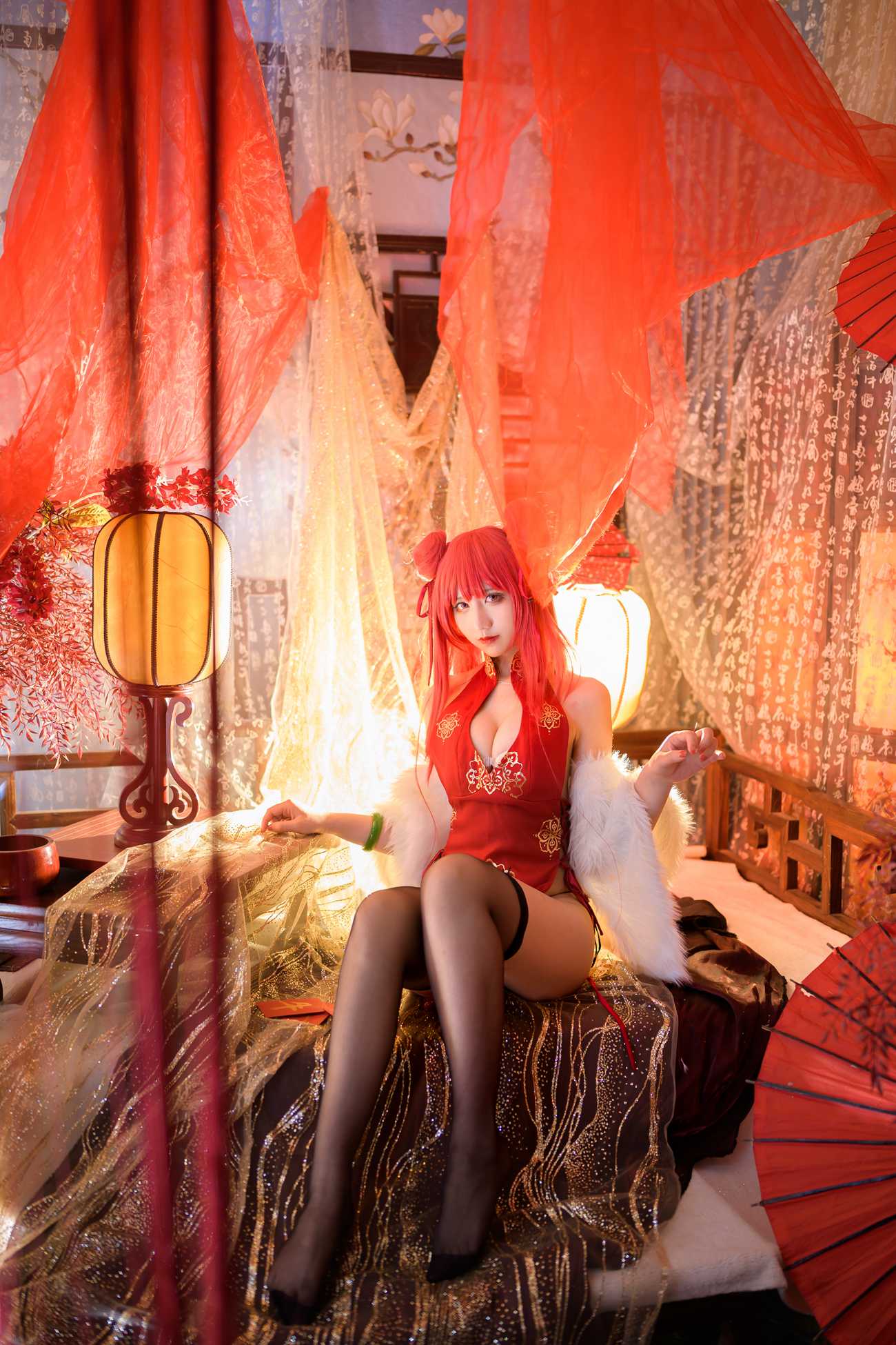 图片[19]-动漫博主九曲Jean – 碧蓝航线 加利索新春旗袍 [24P] – 速更版-美库