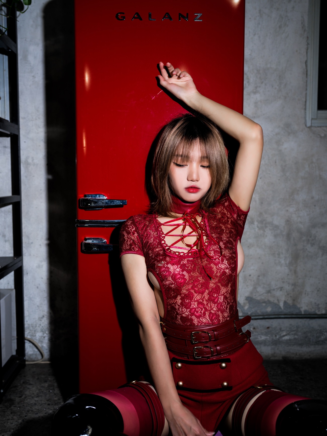 图片[16]-柒柒要乖哦- 红[29P] – 速更版-美库