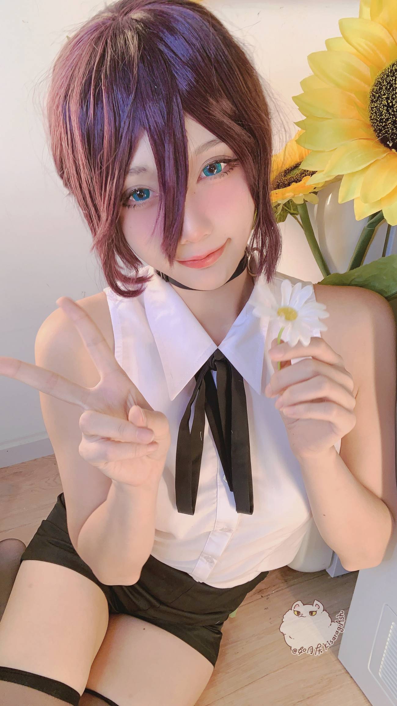 图片[35]-动漫博主如月灰 – 电锯人REZE [34P] – 速更版-美库