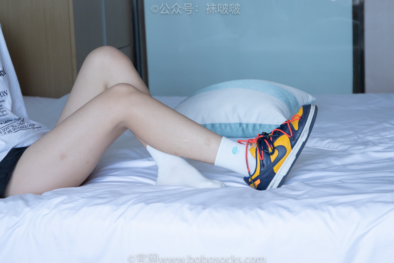 图片[30]-[BoBoSocks袜啵啵]NO.009 果冻-耐克板鞋、白棉袜、裸足[130P] – 速更版-美库