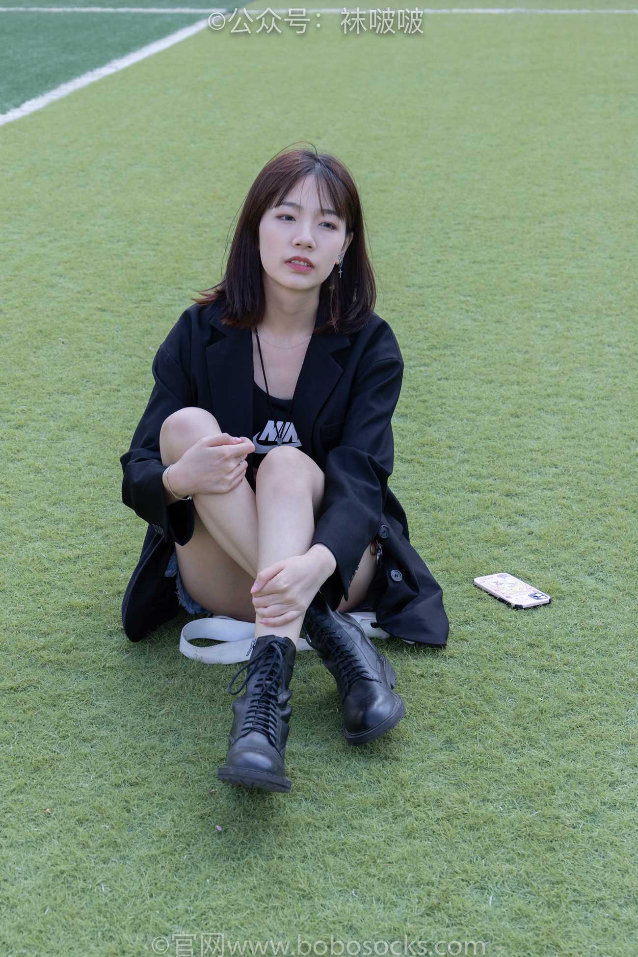 图片[20]-[BoBoSocks袜啵啵]NO.010 小甜豆-马丁靴、白色短棉袜、裸足[117P] – 速更版-美库