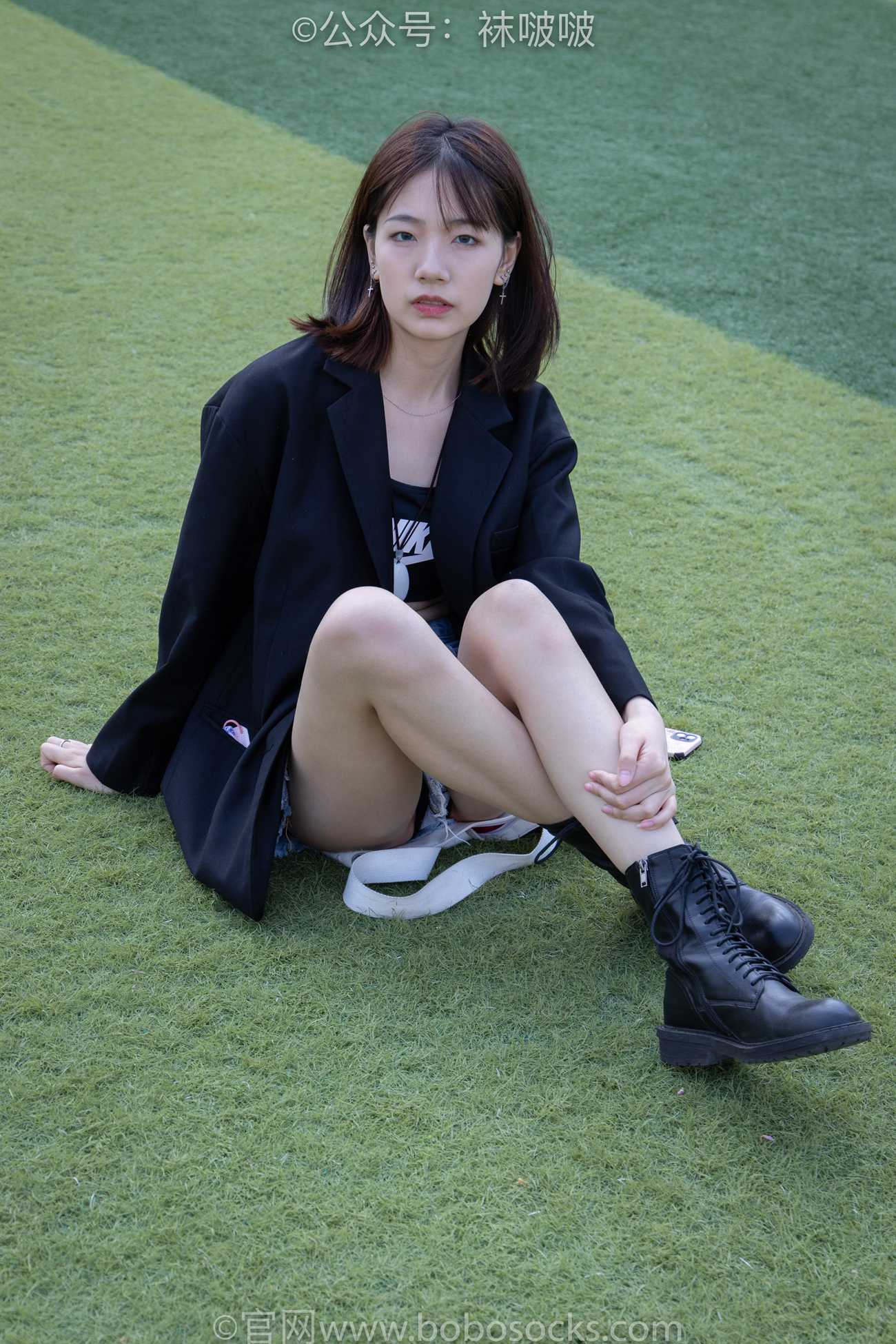 图片[21]-[BoBoSocks袜啵啵]NO.010 小甜豆-马丁靴、白色短棉袜、裸足[117P] – 速更版-美库