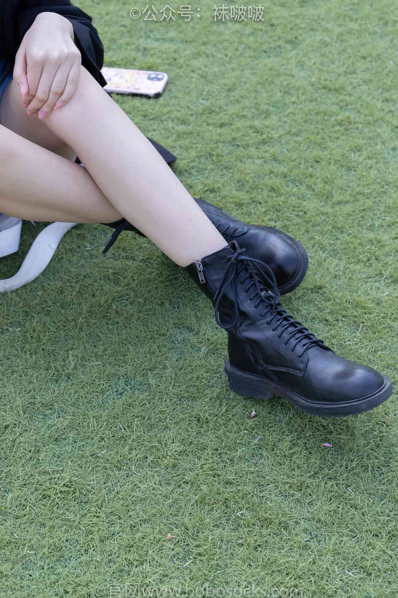 图片[22]-[BoBoSocks袜啵啵]NO.010 小甜豆-马丁靴、白色短棉袜、裸足[117P] – 速更版-美库