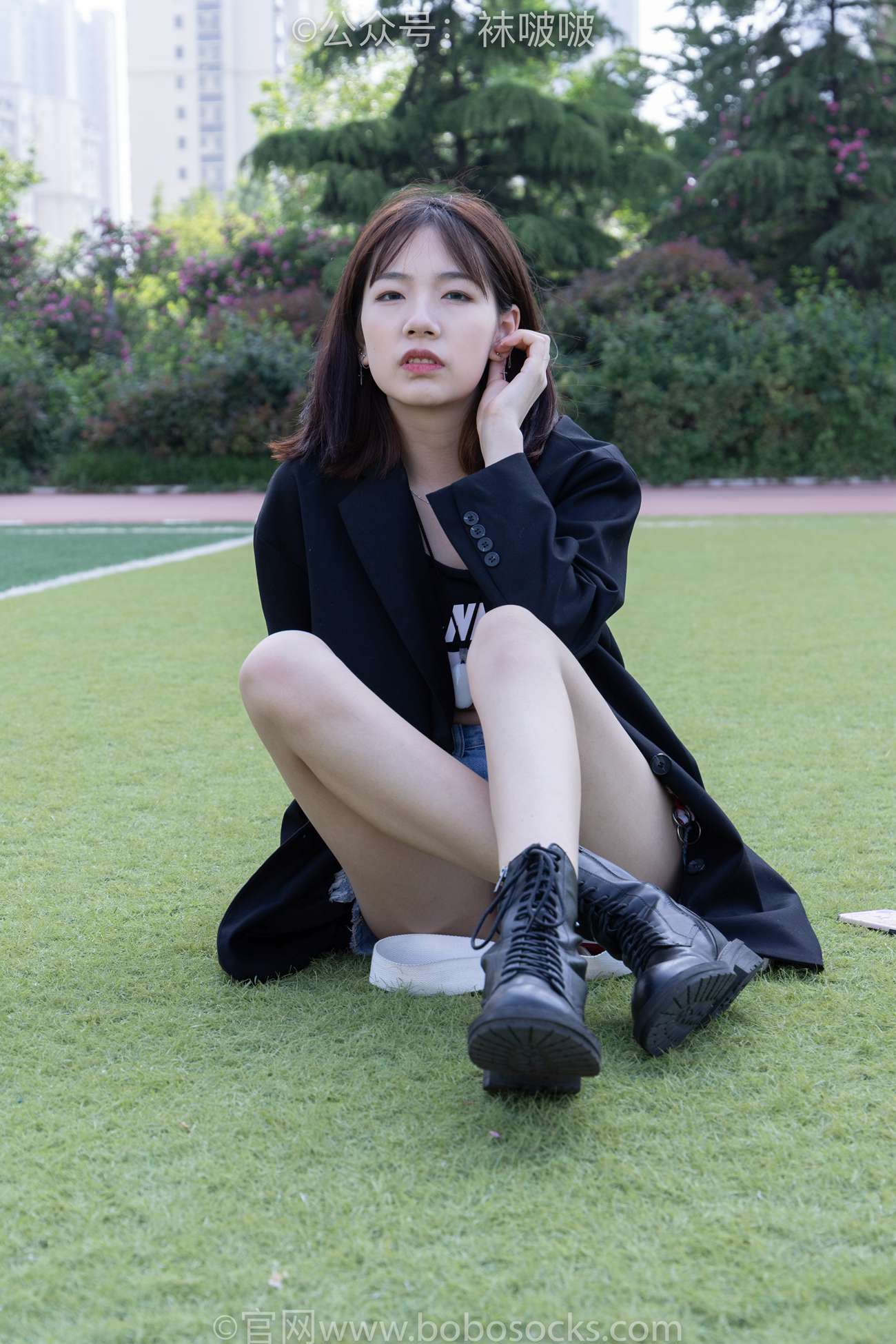 图片[25]-[BoBoSocks袜啵啵]NO.010 小甜豆-马丁靴、白色短棉袜、裸足[117P] – 速更版-美库