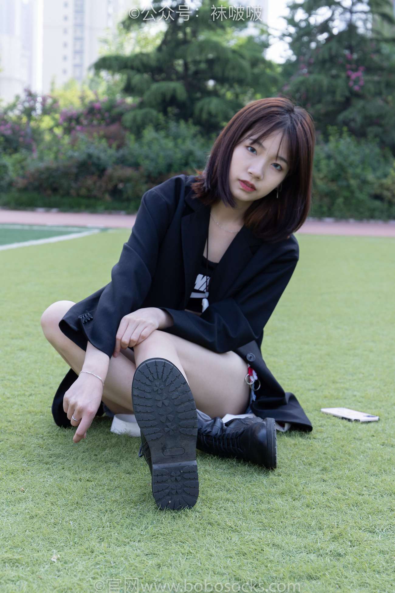 图片[26]-[BoBoSocks袜啵啵]NO.010 小甜豆-马丁靴、白色短棉袜、裸足[117P] – 速更版-美库