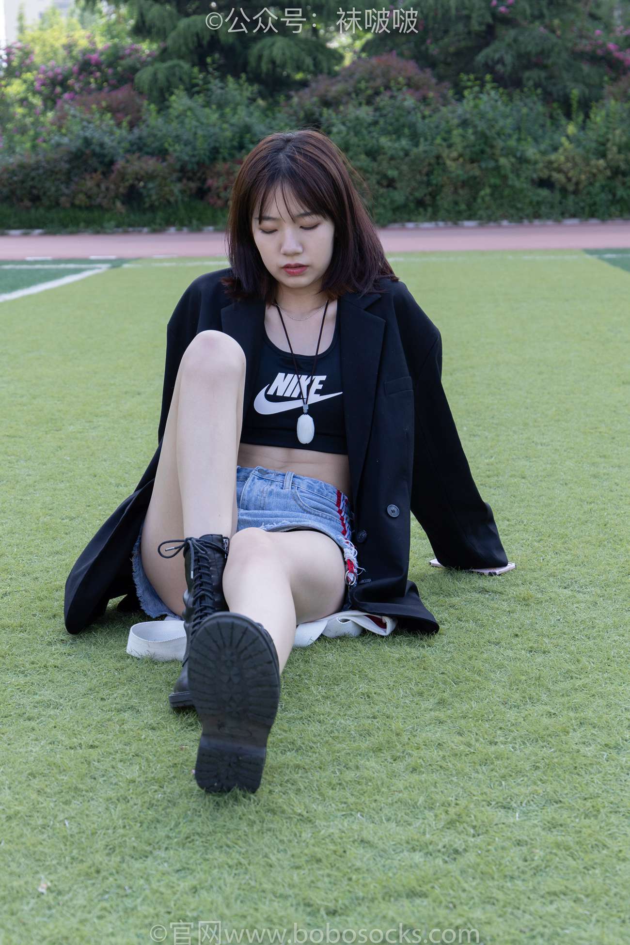 图片[28]-[BoBoSocks袜啵啵]NO.010 小甜豆-马丁靴、白色短棉袜、裸足[117P] – 速更版-美库