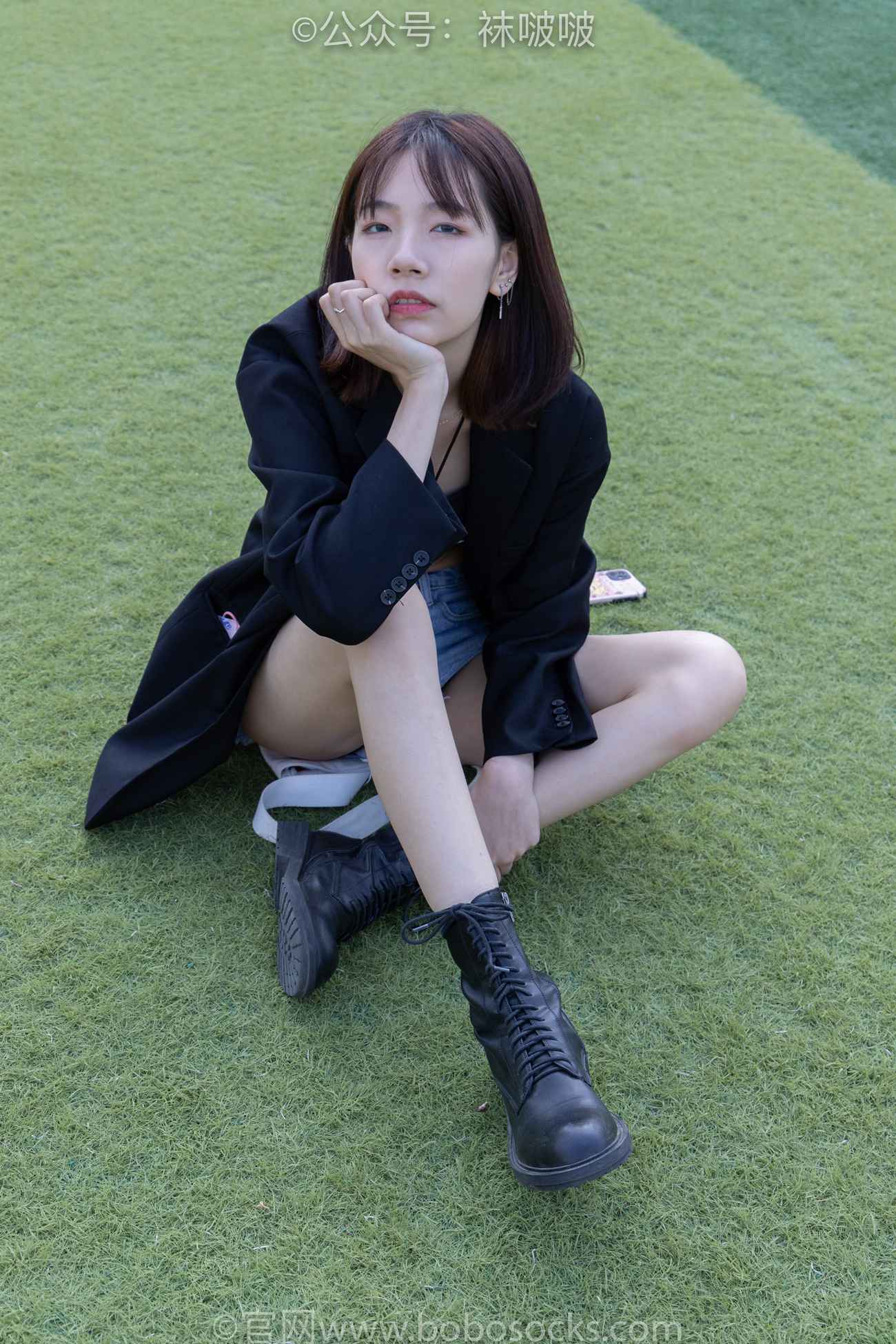 图片[33]-[BoBoSocks袜啵啵]NO.010 小甜豆-马丁靴、白色短棉袜、裸足[117P] – 速更版-美库