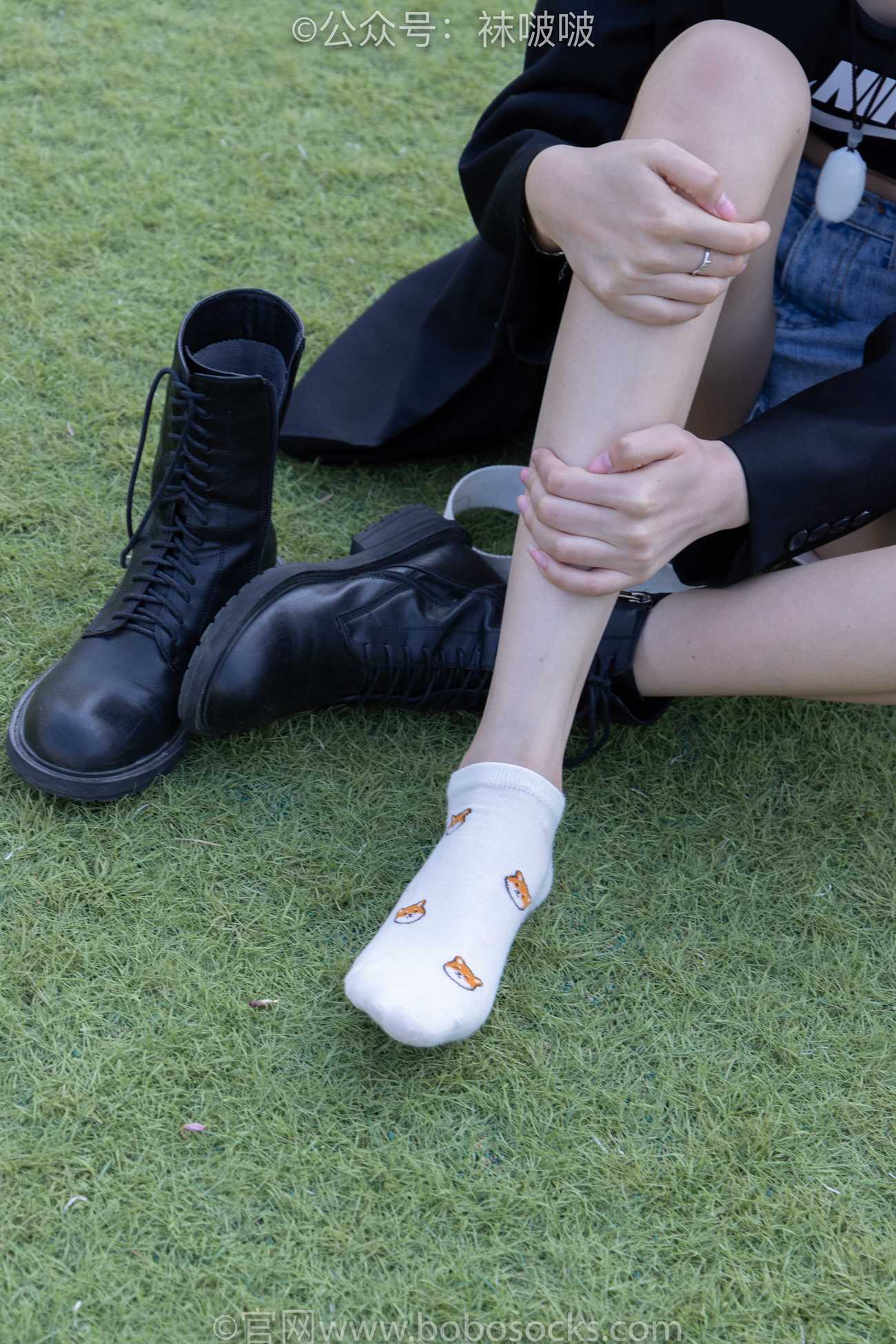 图片[36]-[BoBoSocks袜啵啵]NO.010 小甜豆-马丁靴、白色短棉袜、裸足[117P] – 速更版-美库