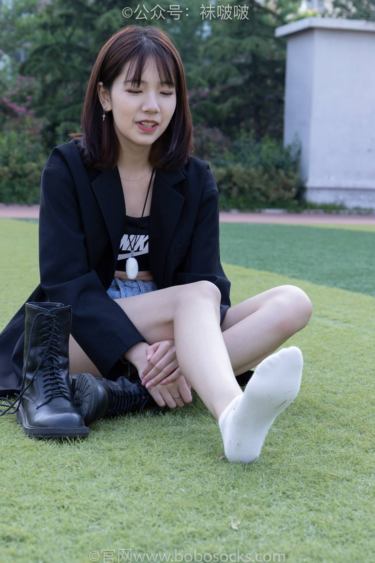 图片[39]-[BoBoSocks袜啵啵]NO.010 小甜豆-马丁靴、白色短棉袜、裸足[117P] – 速更版-美库