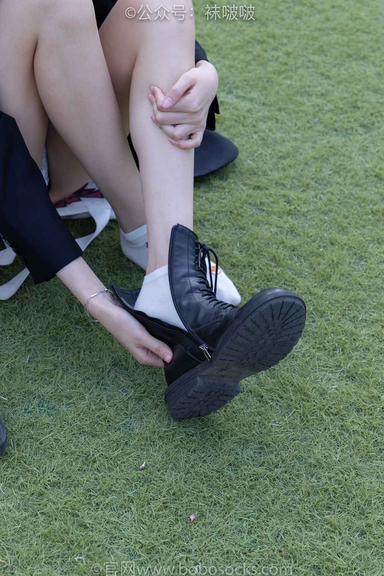 图片[45]-[BoBoSocks袜啵啵]NO.010 小甜豆-马丁靴、白色短棉袜、裸足[117P] – 速更版-美库