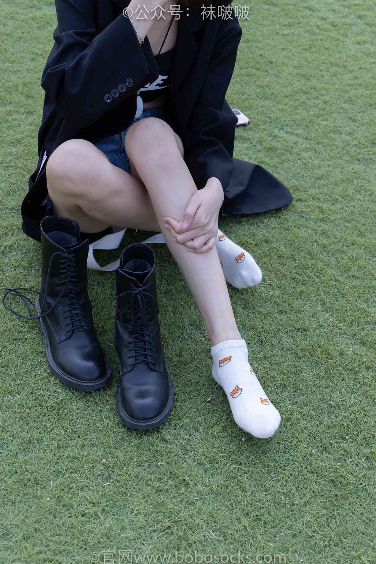 图片[46]-[BoBoSocks袜啵啵]NO.010 小甜豆-马丁靴、白色短棉袜、裸足[117P] – 速更版-美库