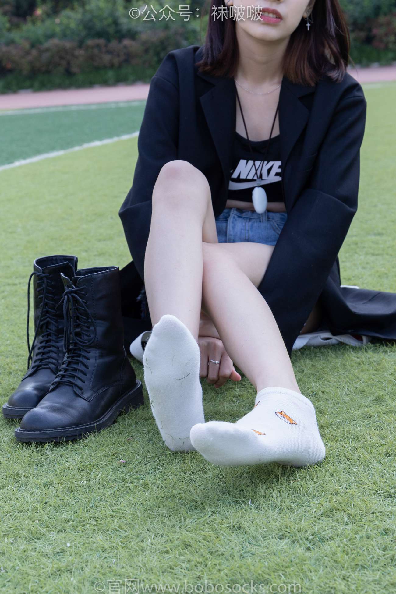 图片[51]-[BoBoSocks袜啵啵]NO.010 小甜豆-马丁靴、白色短棉袜、裸足[117P] – 速更版-美库