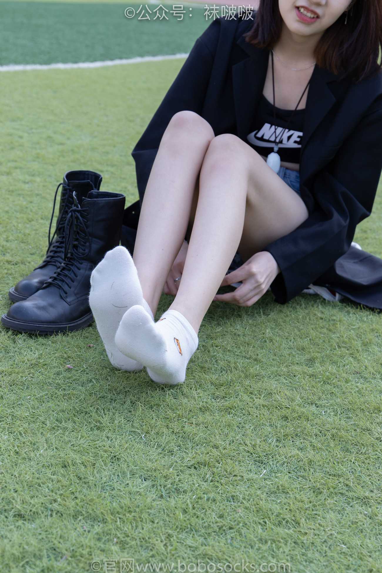 图片[53]-[BoBoSocks袜啵啵]NO.010 小甜豆-马丁靴、白色短棉袜、裸足[117P] – 速更版-美库