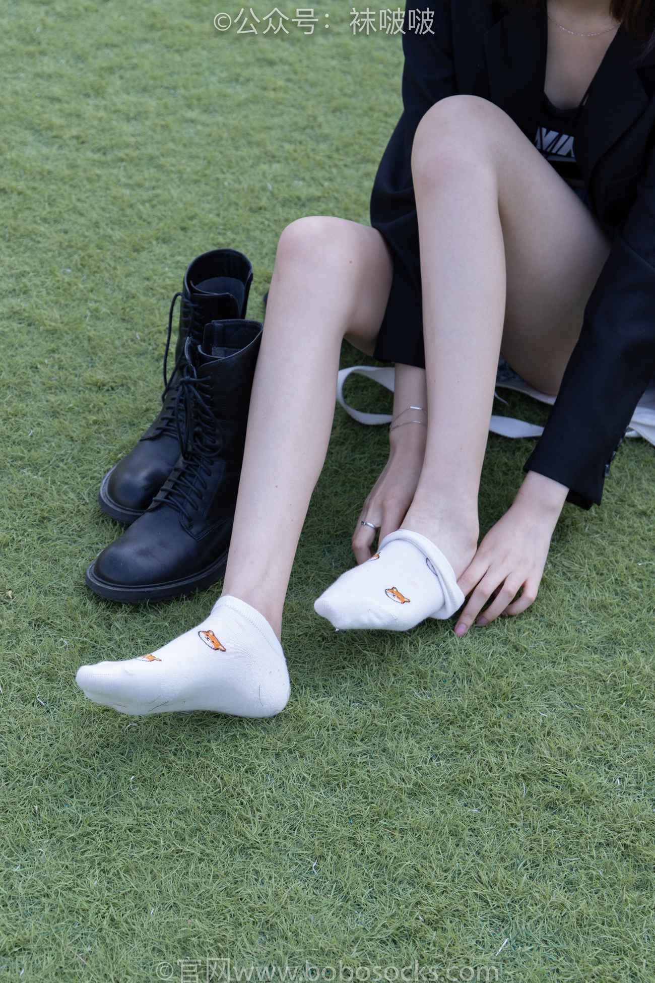 图片[59]-[BoBoSocks袜啵啵]NO.010 小甜豆-马丁靴、白色短棉袜、裸足[117P] – 速更版-美库