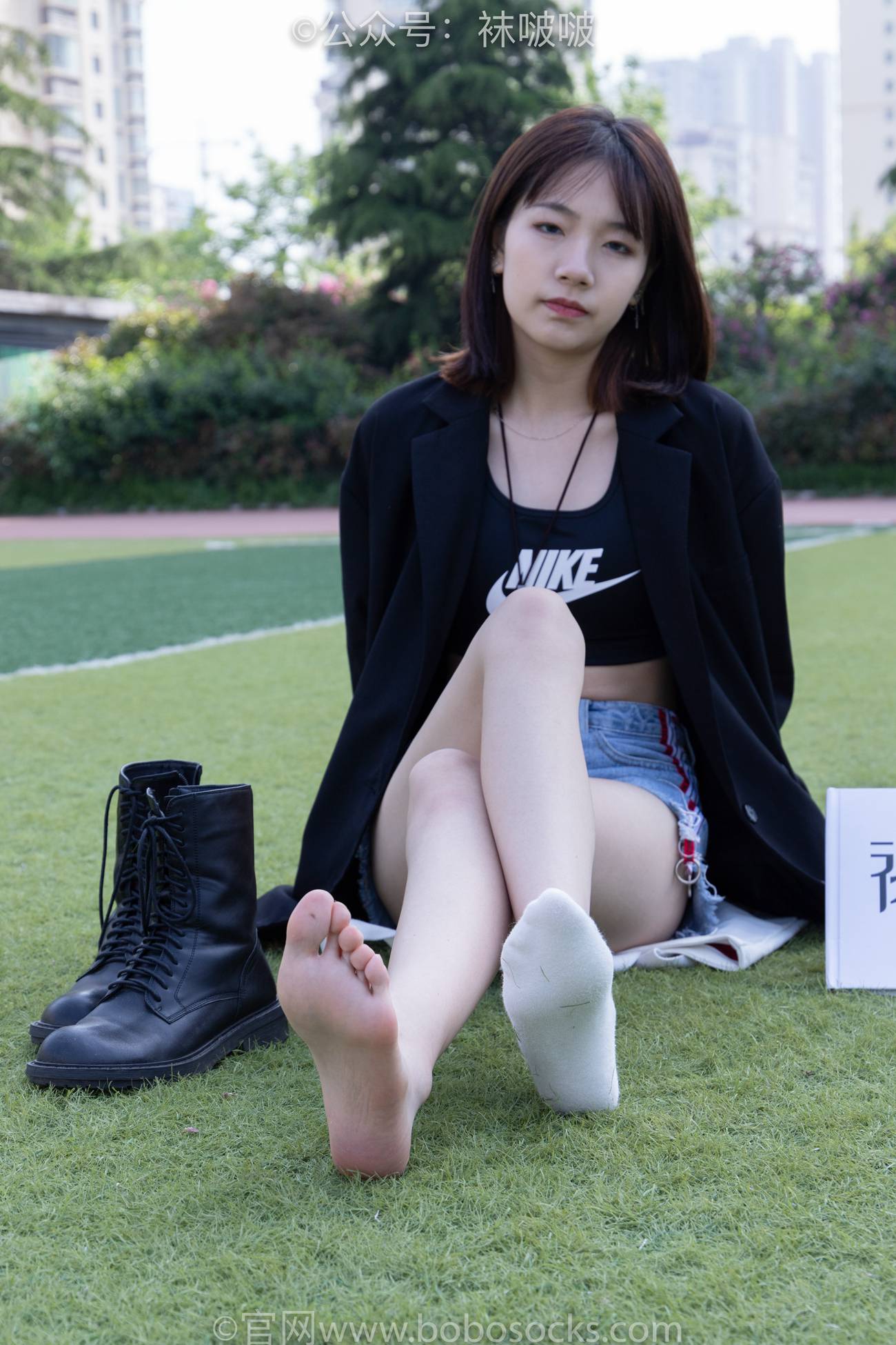 图片[66]-[BoBoSocks袜啵啵]NO.010 小甜豆-马丁靴、白色短棉袜、裸足[117P] – 速更版-美库