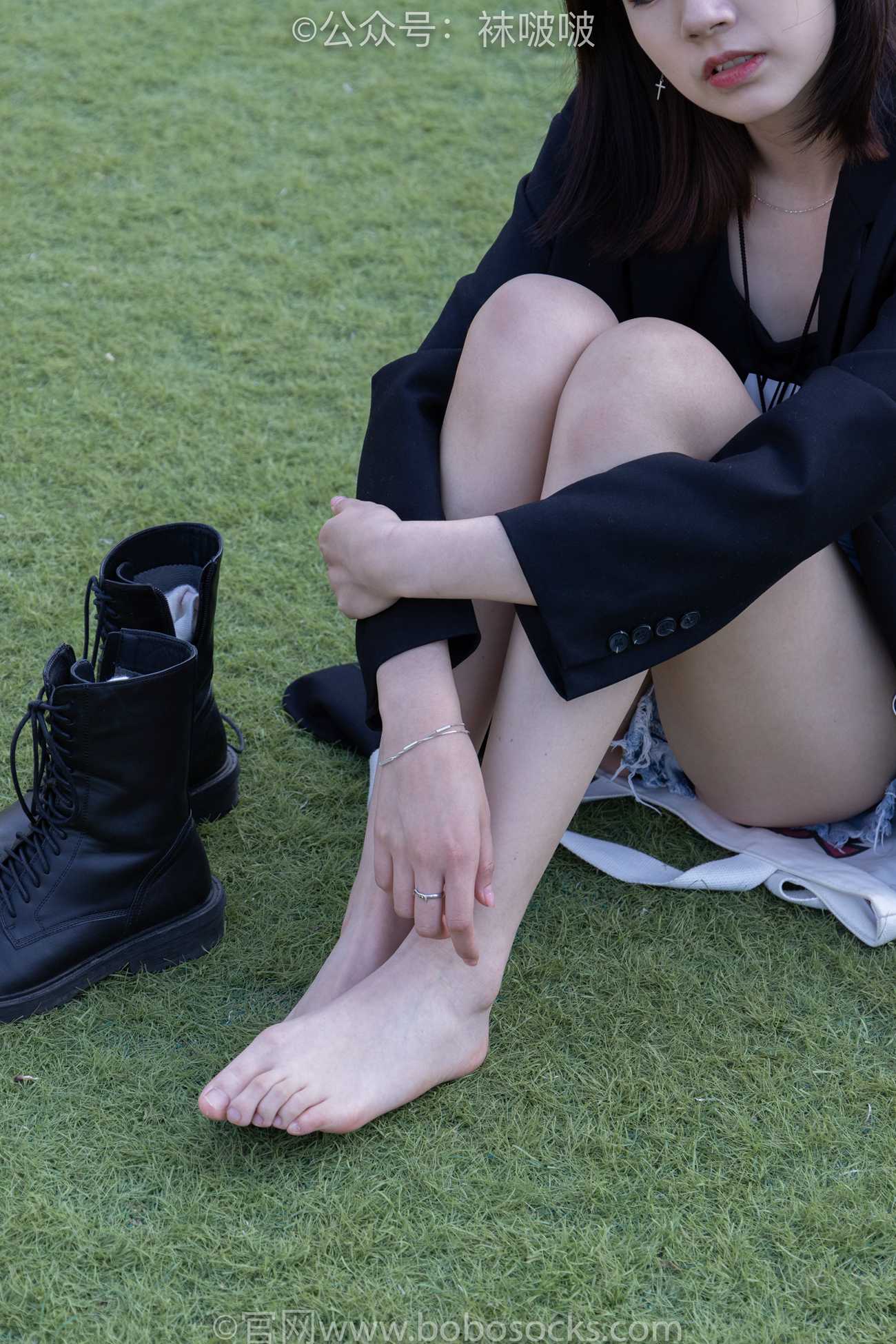 图片[87]-[BoBoSocks袜啵啵]NO.010 小甜豆-马丁靴、白色短棉袜、裸足[117P] – 速更版-美库