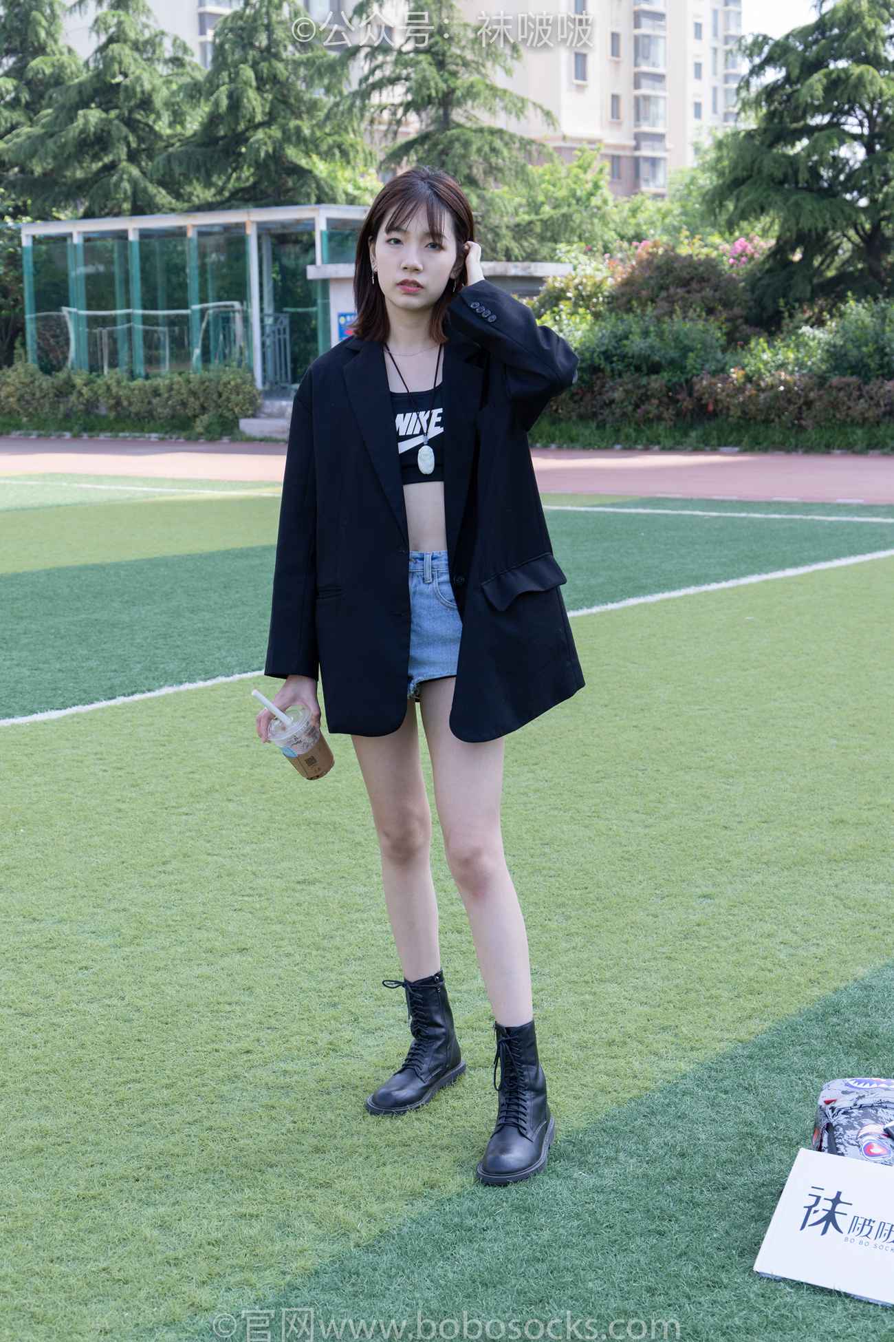 图片[115]-[BoBoSocks袜啵啵]NO.010 小甜豆-马丁靴、白色短棉袜、裸足[117P] – 速更版-美库