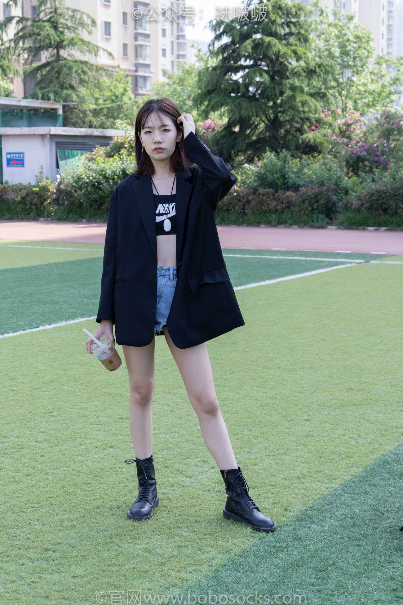 图片[116]-[BoBoSocks袜啵啵]NO.010 小甜豆-马丁靴、白色短棉袜、裸足[117P] – 速更版-美库