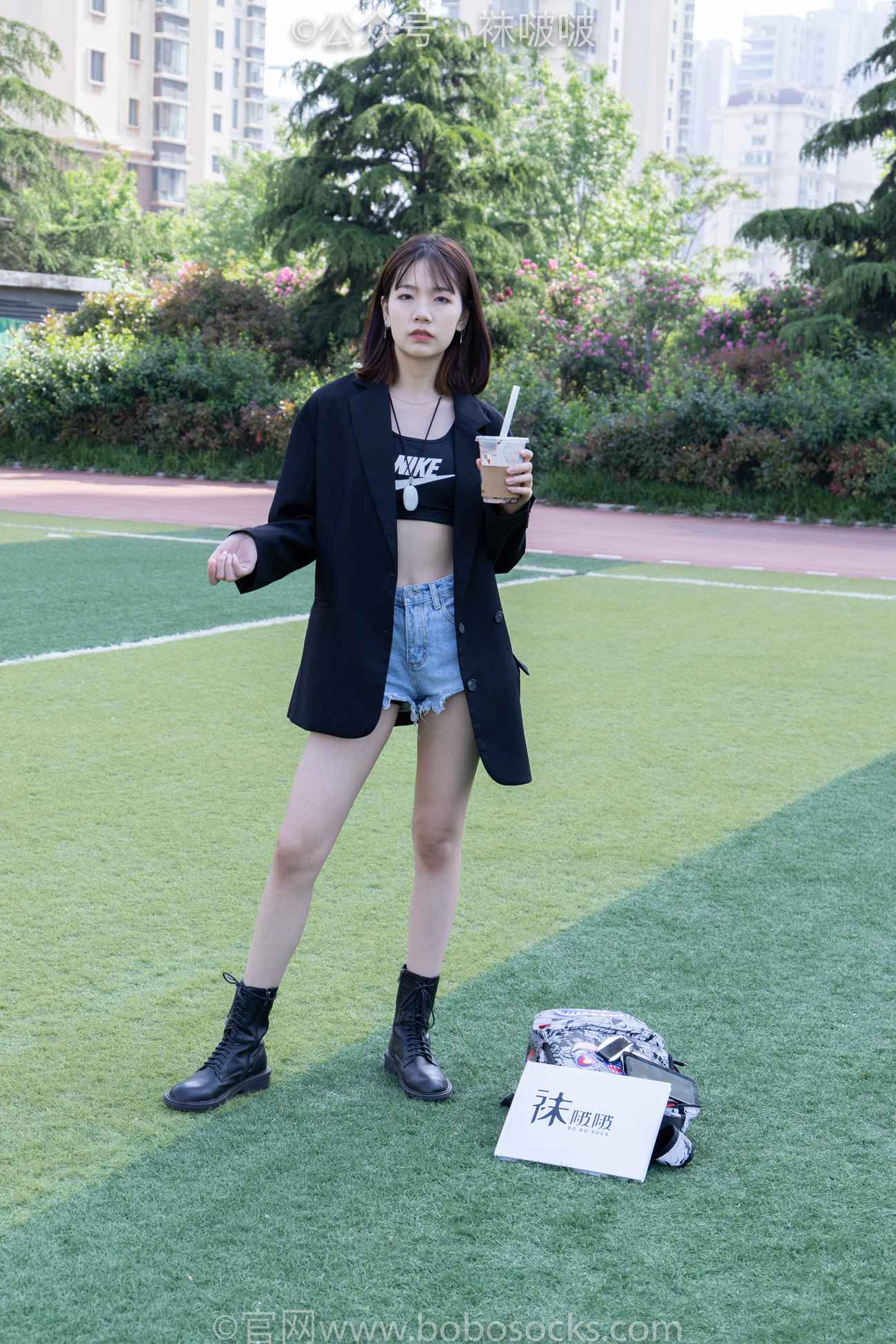 图片[117]-[BoBoSocks袜啵啵]NO.010 小甜豆-马丁靴、白色短棉袜、裸足[117P] – 速更版-美库