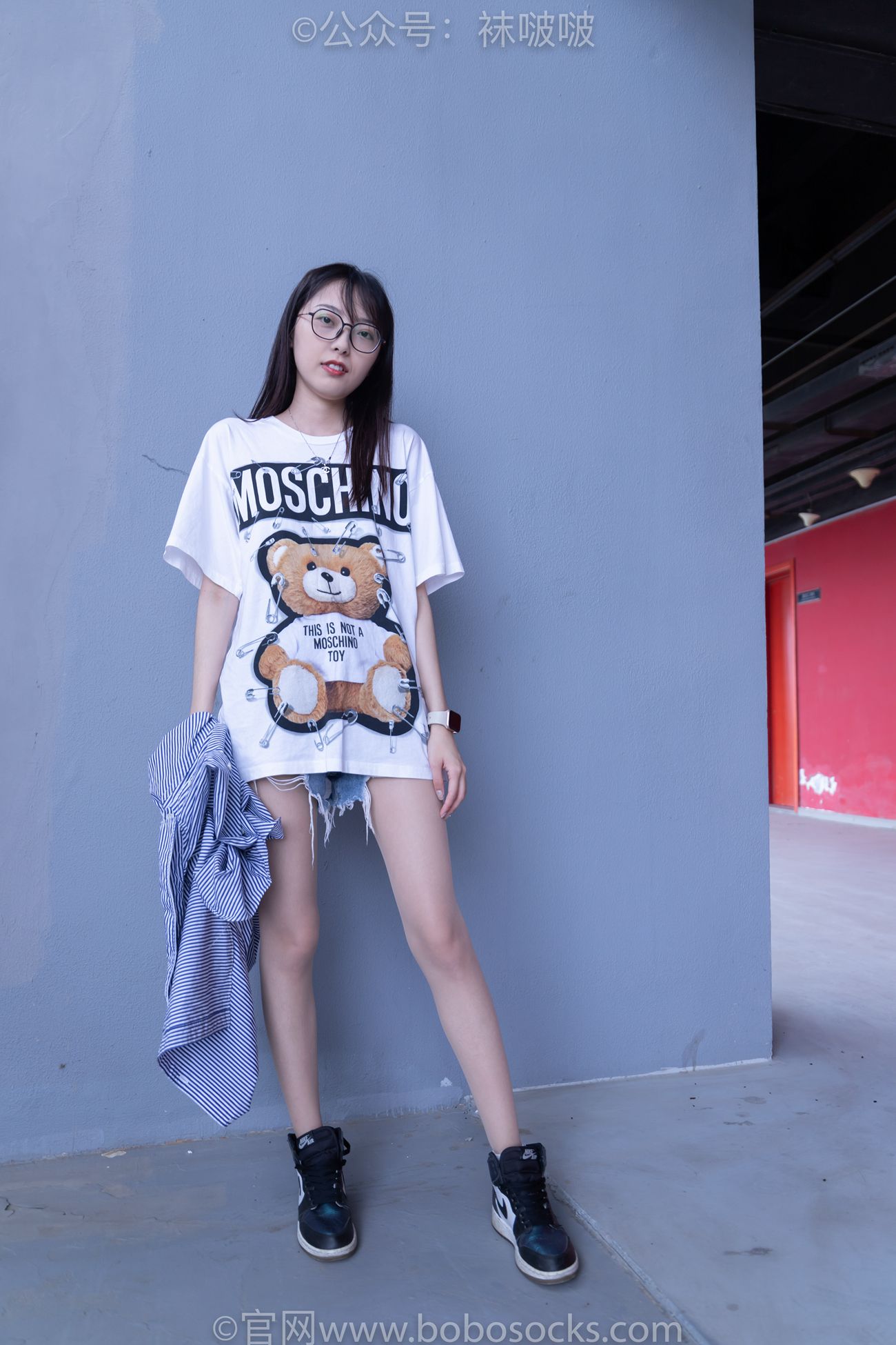 图片[10]-[BoBoSocks袜啵啵]NO.011 稚予-AJ、白色短棉袜、肉丝[139P] – 速更版-美库