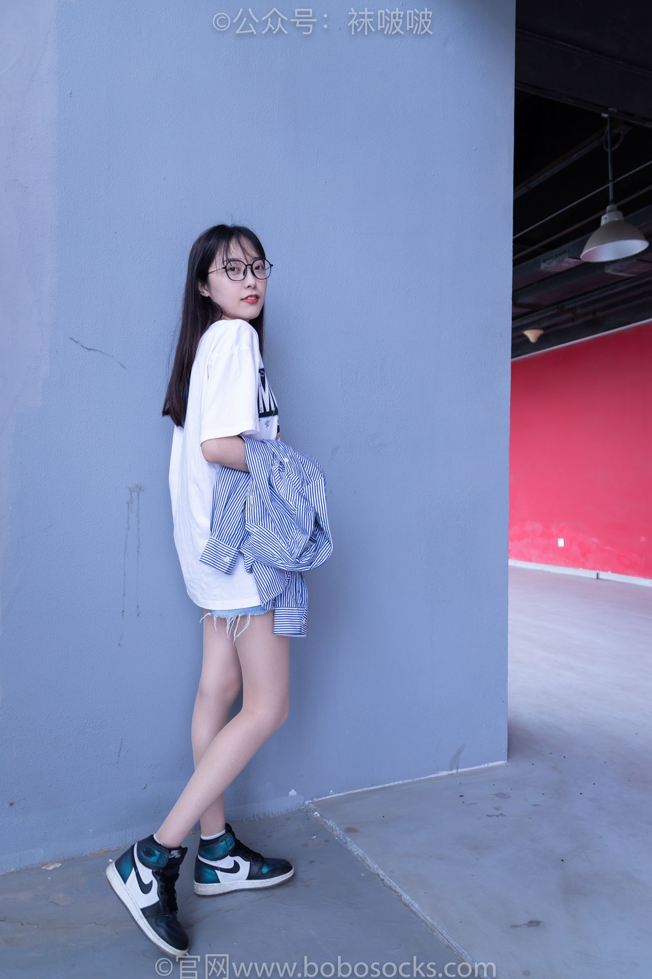 图片[13]-[BoBoSocks袜啵啵]NO.011 稚予-AJ、白色短棉袜、肉丝[139P] – 速更版-美库