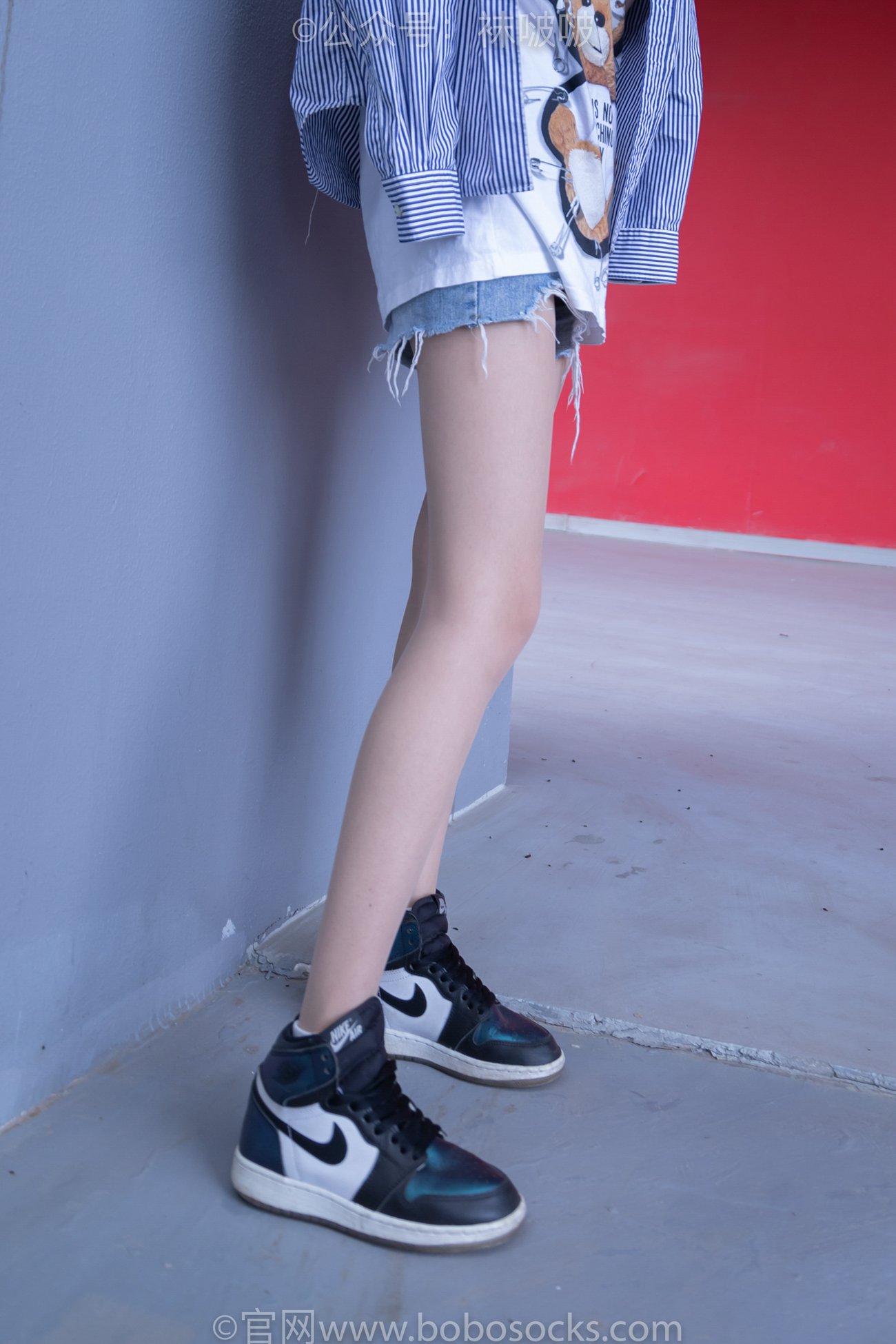 图片[15]-[BoBoSocks袜啵啵]NO.011 稚予-AJ、白色短棉袜、肉丝[139P] – 速更版-美库