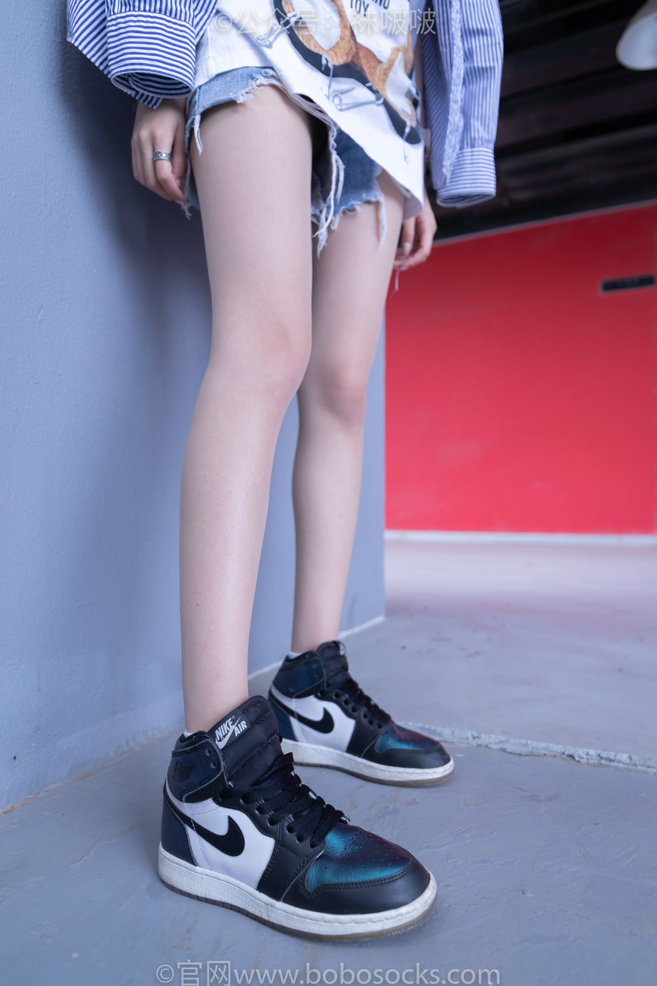 图片[16]-[BoBoSocks袜啵啵]NO.011 稚予-AJ、白色短棉袜、肉丝[139P] – 速更版-美库