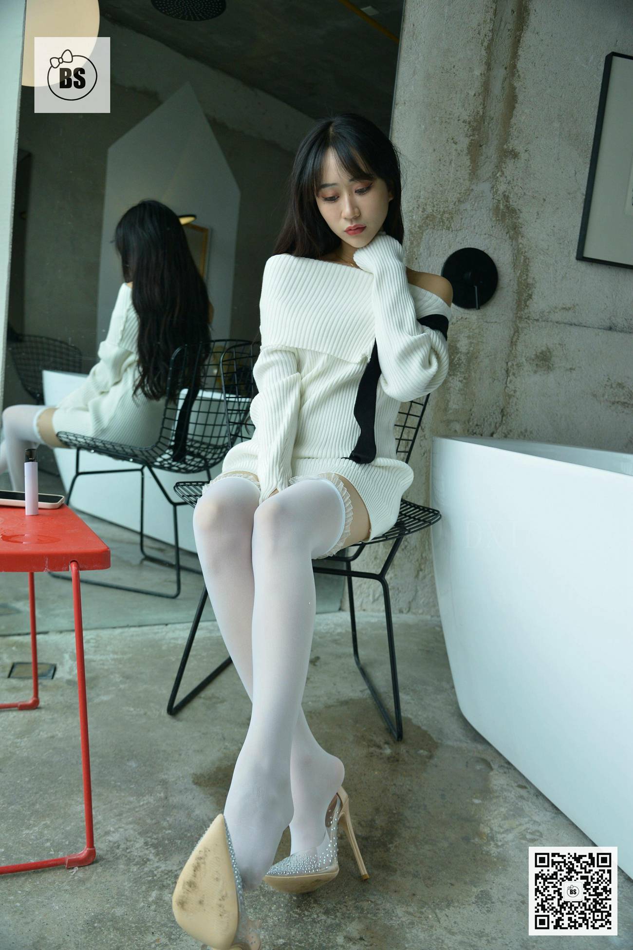 图片[13]-[我丝你想]MX027 美西 白色物语[61P] – 速更版-美库