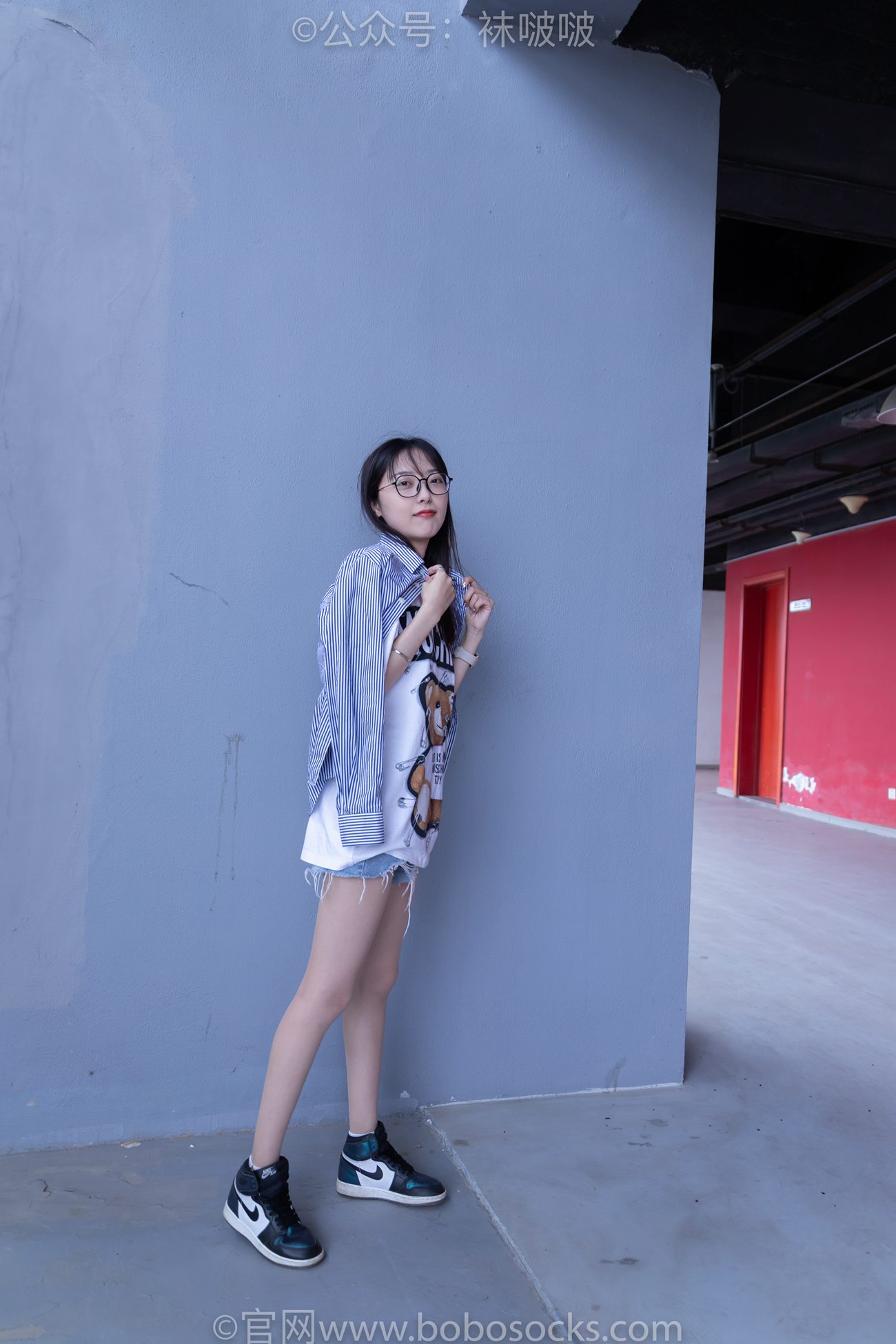 图片[23]-[BoBoSocks袜啵啵]NO.011 稚予-AJ、白色短棉袜、肉丝[139P] – 速更版-美库