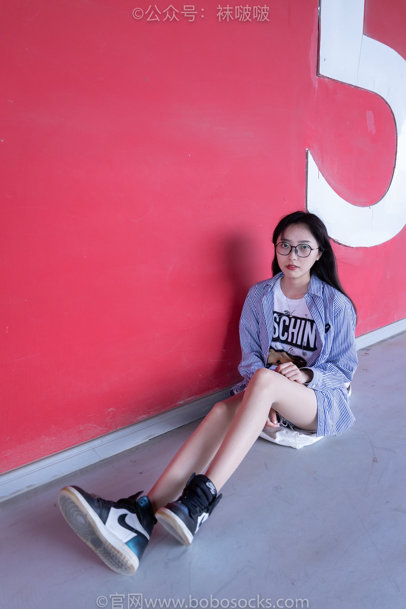 图片[24]-[BoBoSocks袜啵啵]NO.011 稚予-AJ、白色短棉袜、肉丝[139P] – 速更版-美库