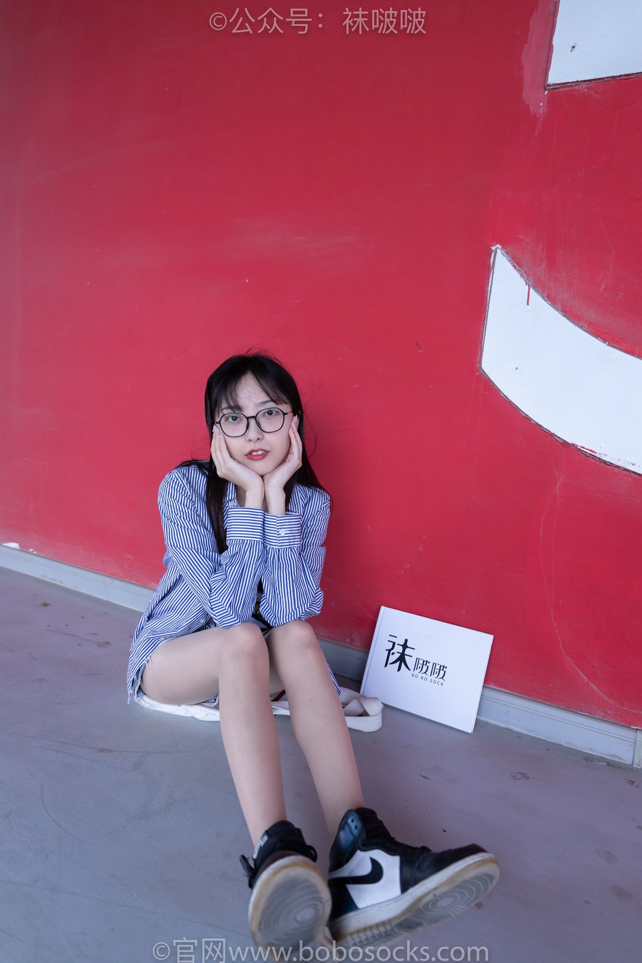 图片[25]-[BoBoSocks袜啵啵]NO.011 稚予-AJ、白色短棉袜、肉丝[139P] – 速更版-美库