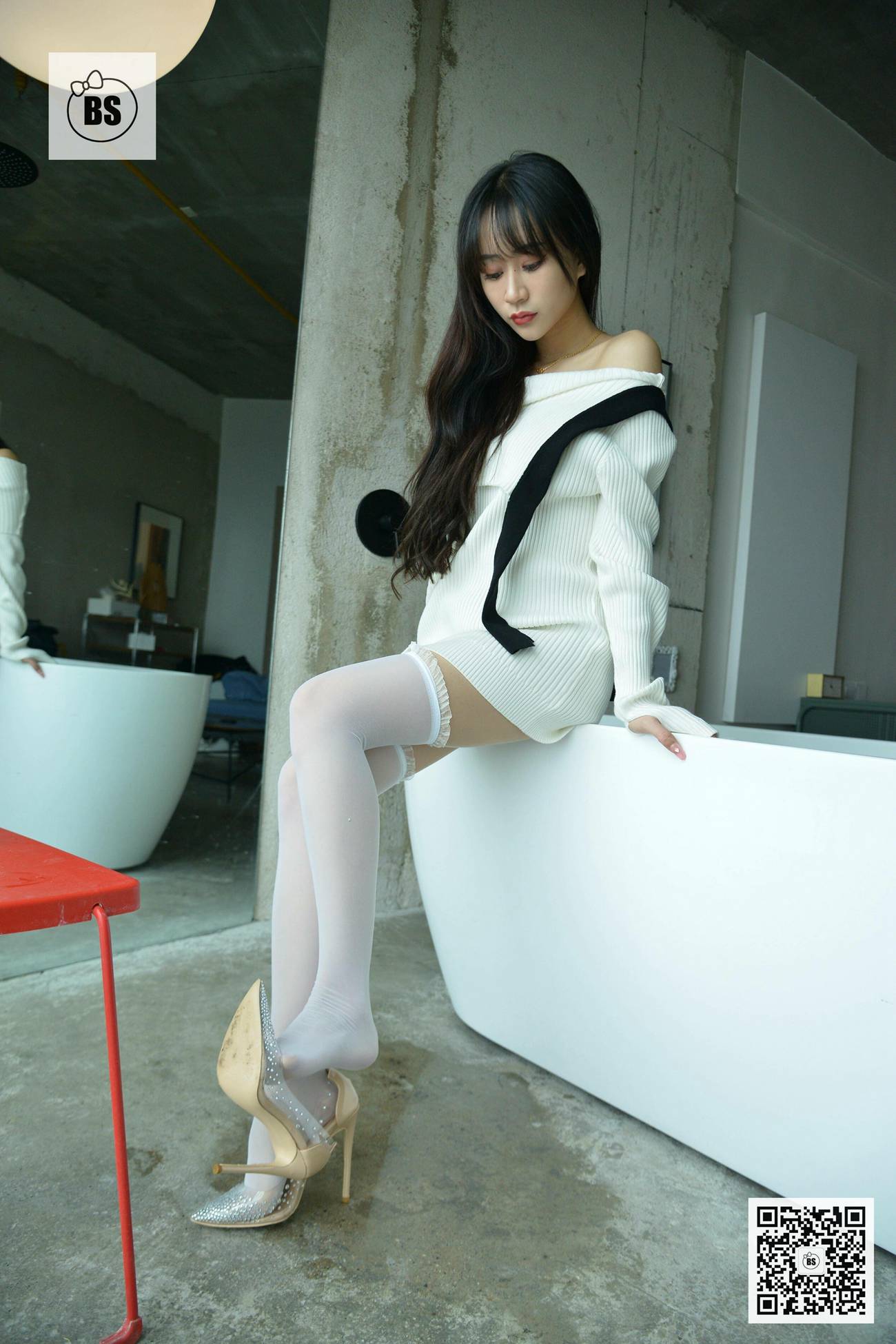 图片[27]-[我丝你想]MX027 美西 白色物语[61P] – 速更版-美库