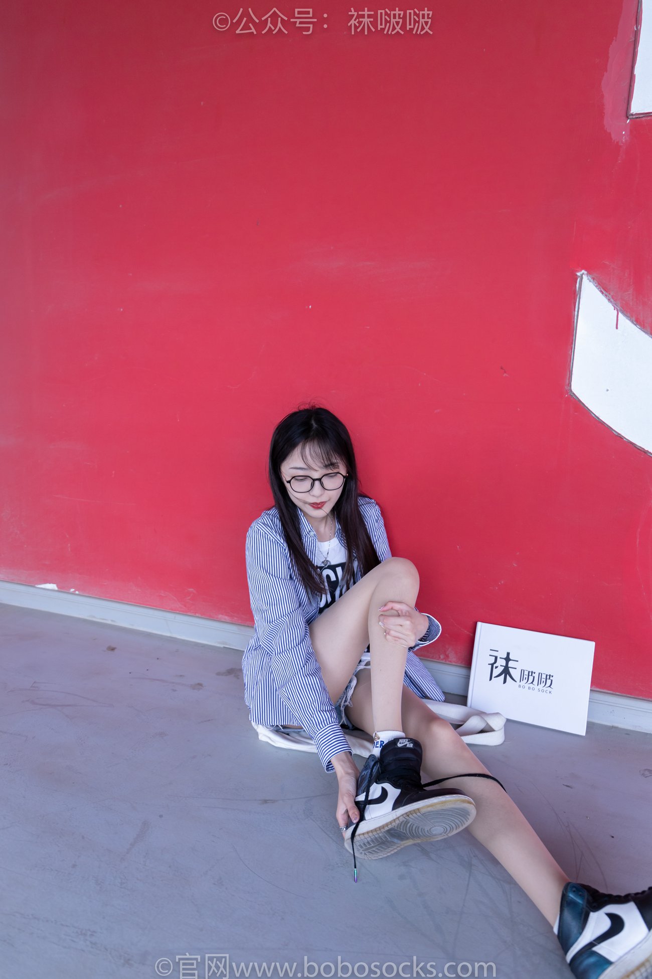 图片[37]-[BoBoSocks袜啵啵]NO.011 稚予-AJ、白色短棉袜、肉丝[139P] – 速更版-美库