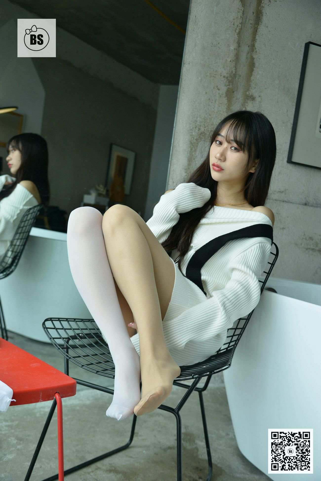 图片[33]-[我丝你想]MX027 美西 白色物语[61P] – 速更版-美库