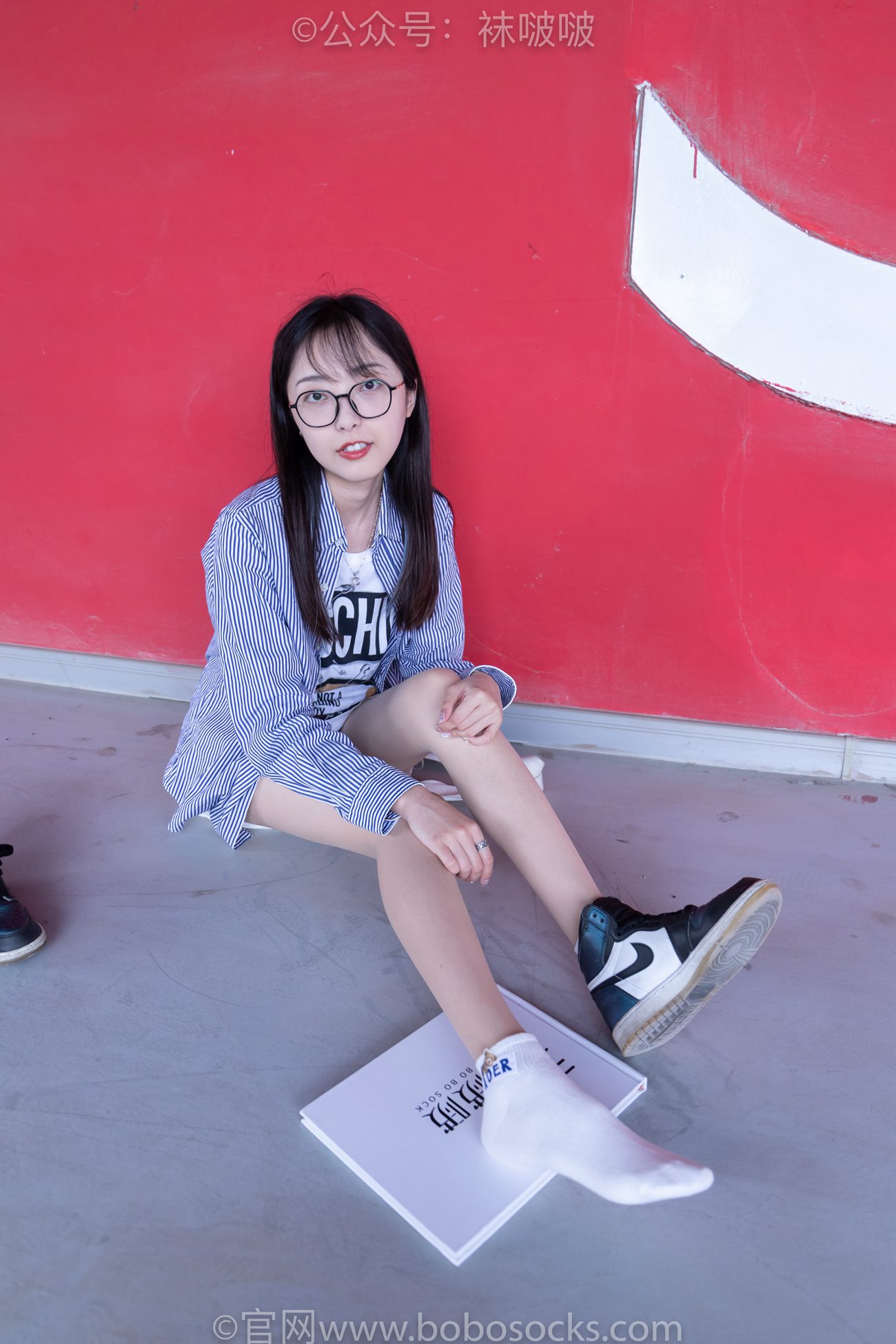 图片[40]-[BoBoSocks袜啵啵]NO.011 稚予-AJ、白色短棉袜、肉丝[139P] – 速更版-美库