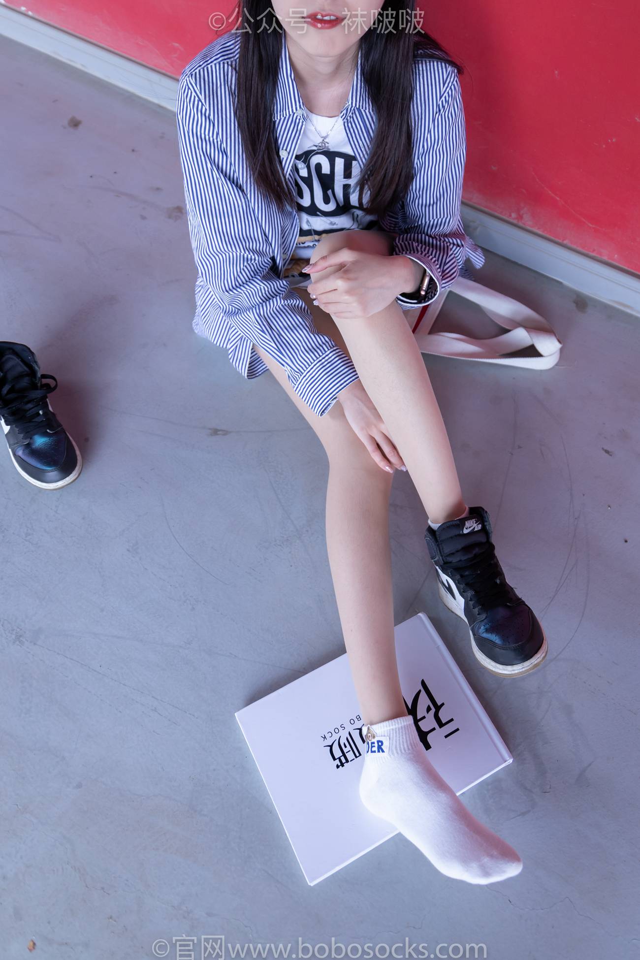 图片[41]-[BoBoSocks袜啵啵]NO.011 稚予-AJ、白色短棉袜、肉丝[139P] – 速更版-美库