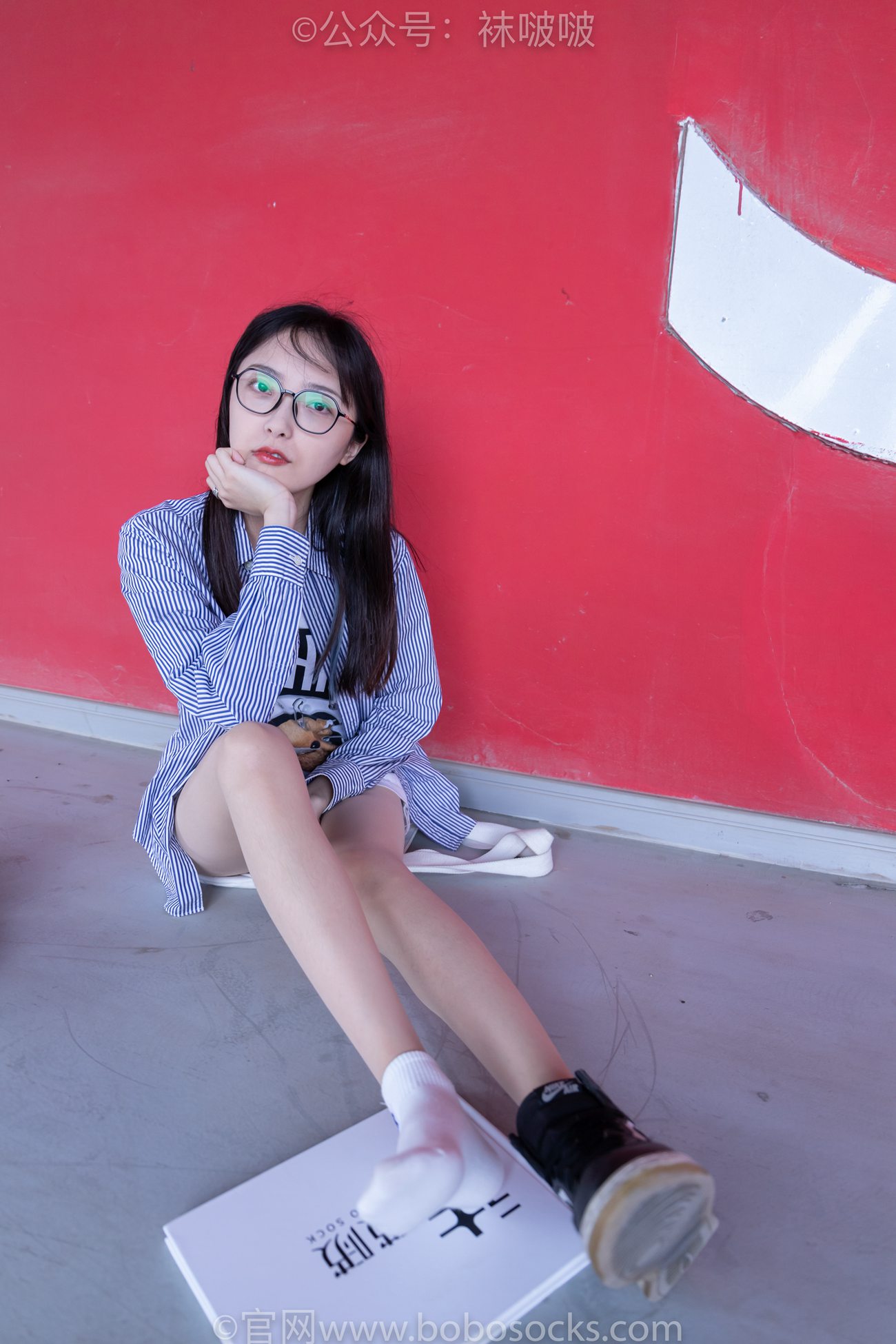图片[50]-[BoBoSocks袜啵啵]NO.011 稚予-AJ、白色短棉袜、肉丝[139P] – 速更版-美库