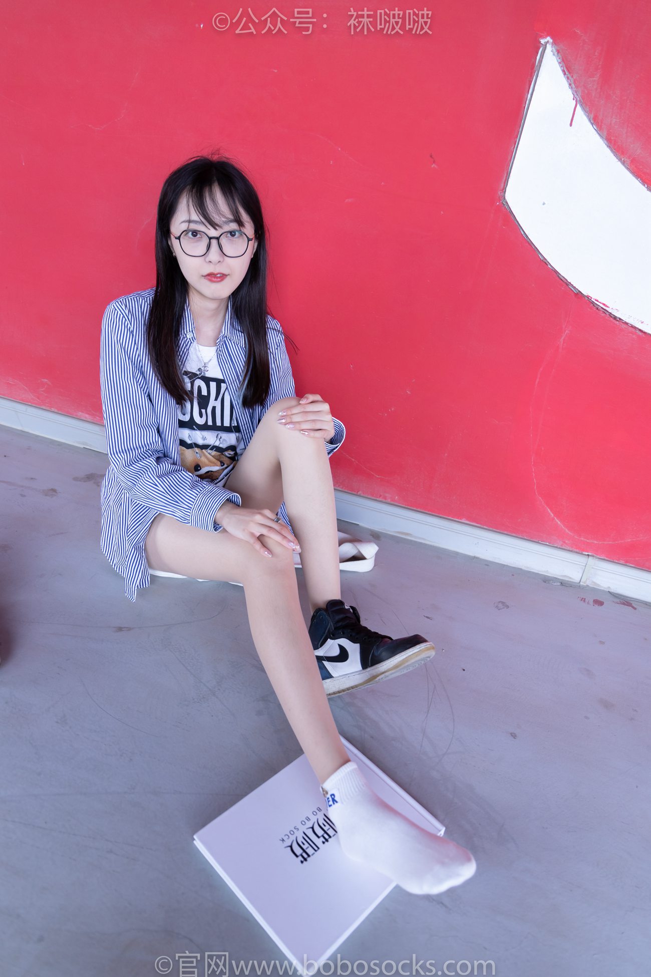 图片[53]-[BoBoSocks袜啵啵]NO.011 稚予-AJ、白色短棉袜、肉丝[139P] – 速更版-美库