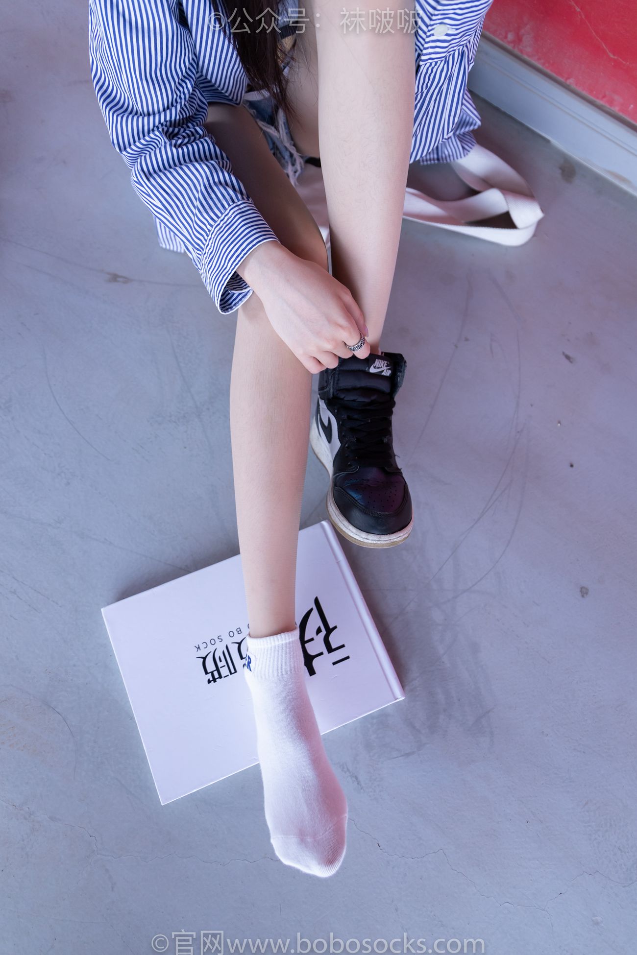 图片[54]-[BoBoSocks袜啵啵]NO.011 稚予-AJ、白色短棉袜、肉丝[139P] – 速更版-美库